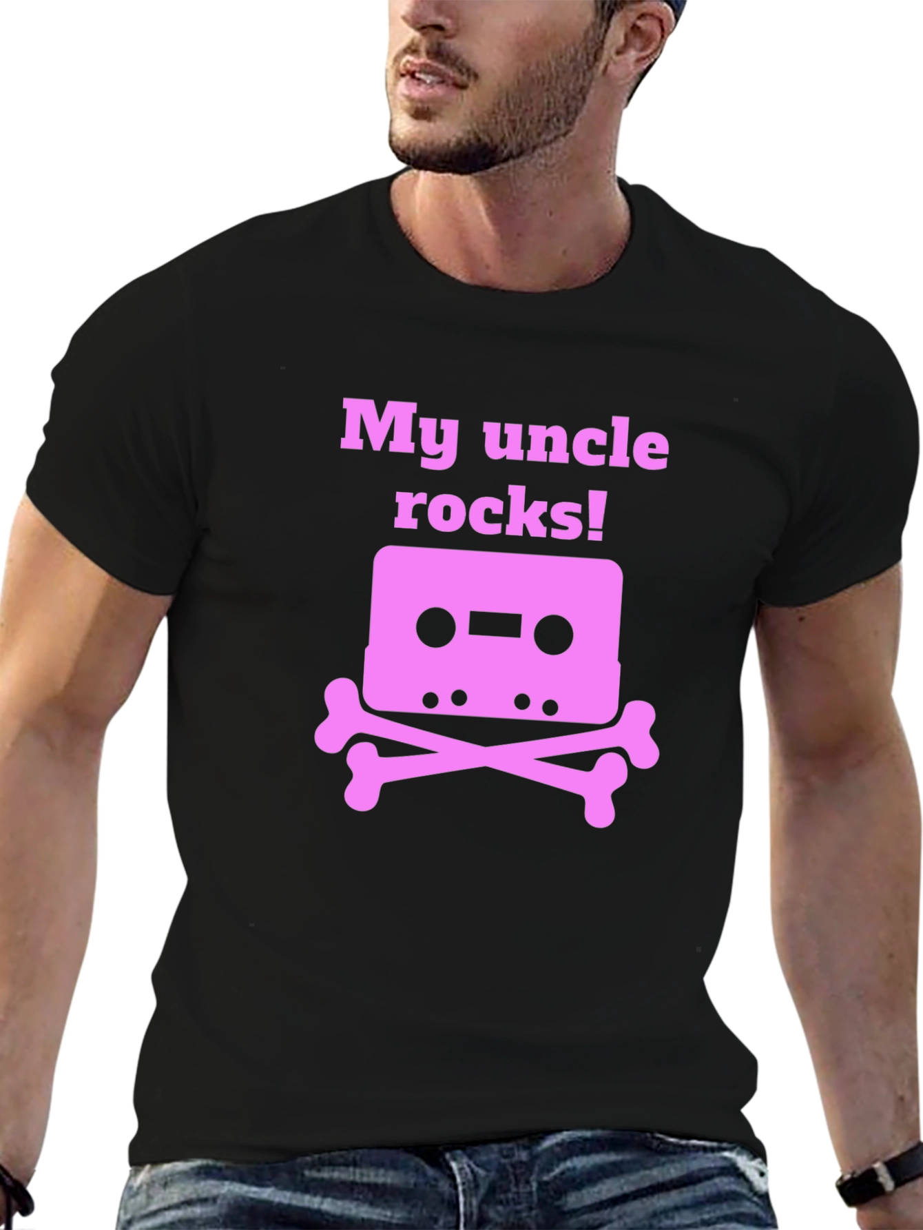 My Uncle Rocks! Cassette Tape T-Shirt