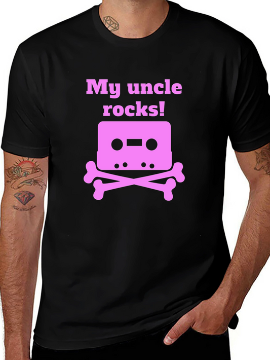 My Uncle Rocks! Cassette Tape T-Shirt