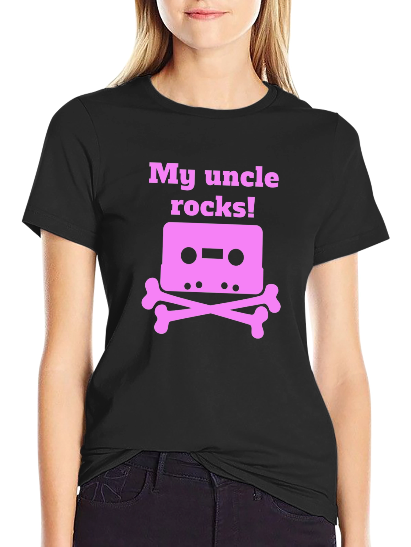 My Uncle Rocks! Cassette Tape T-Shirt