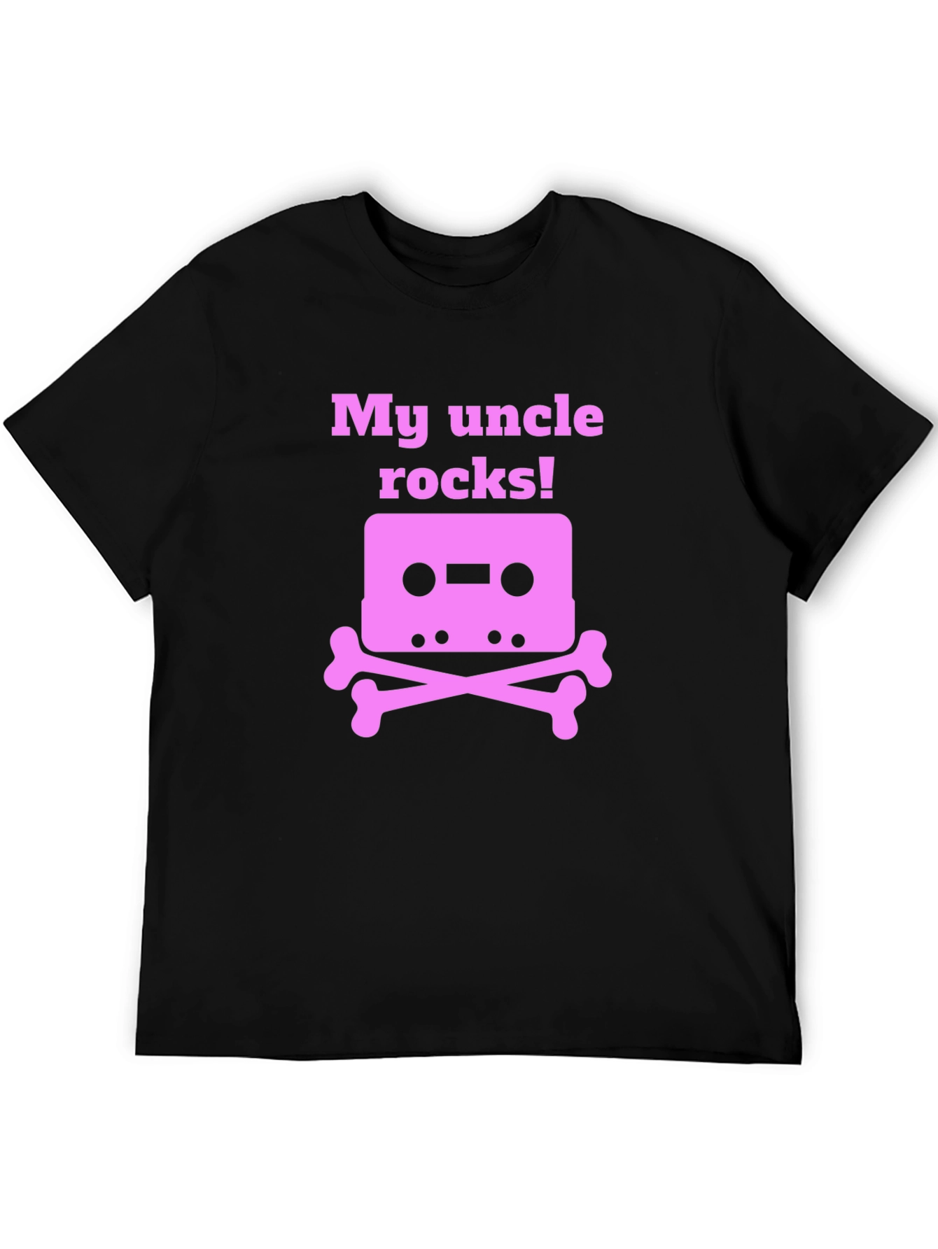 My Uncle Rocks! Cassette Tape T-Shirt