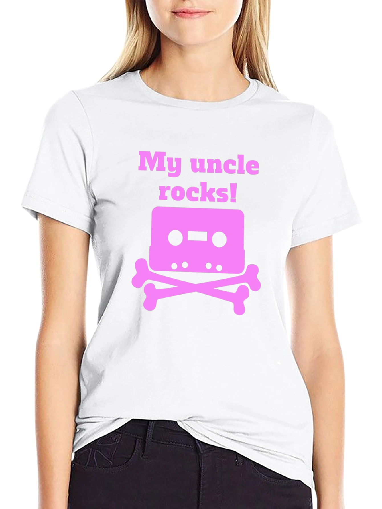 My Uncle Rocks! Cassette Tape T-Shirt