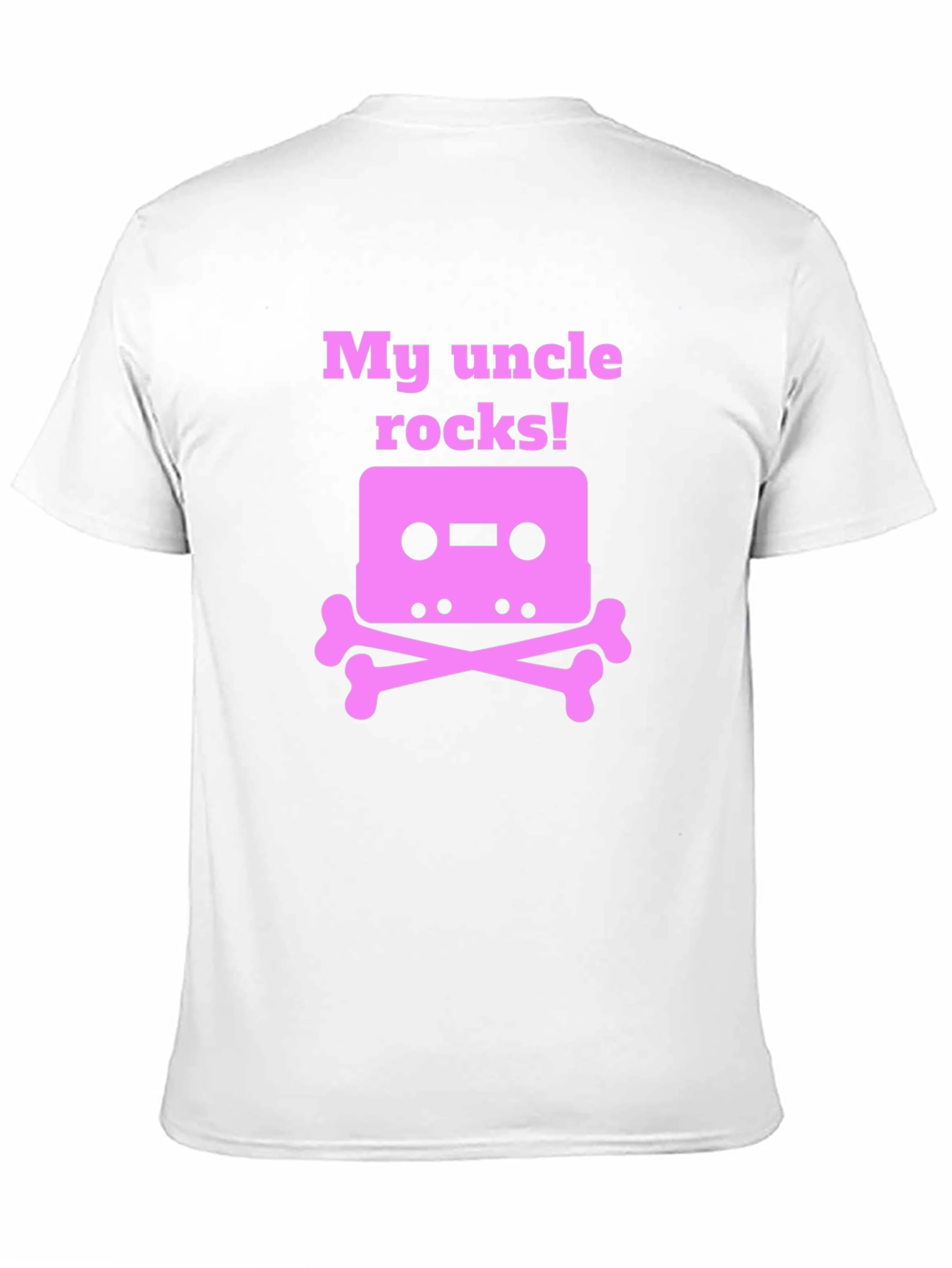 My Uncle Rocks! Cassette Tape T-Shirt