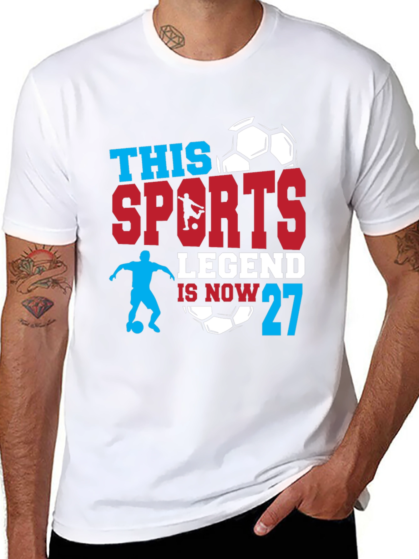 Sports Legend 27 T-Shirt - Soccer Edition