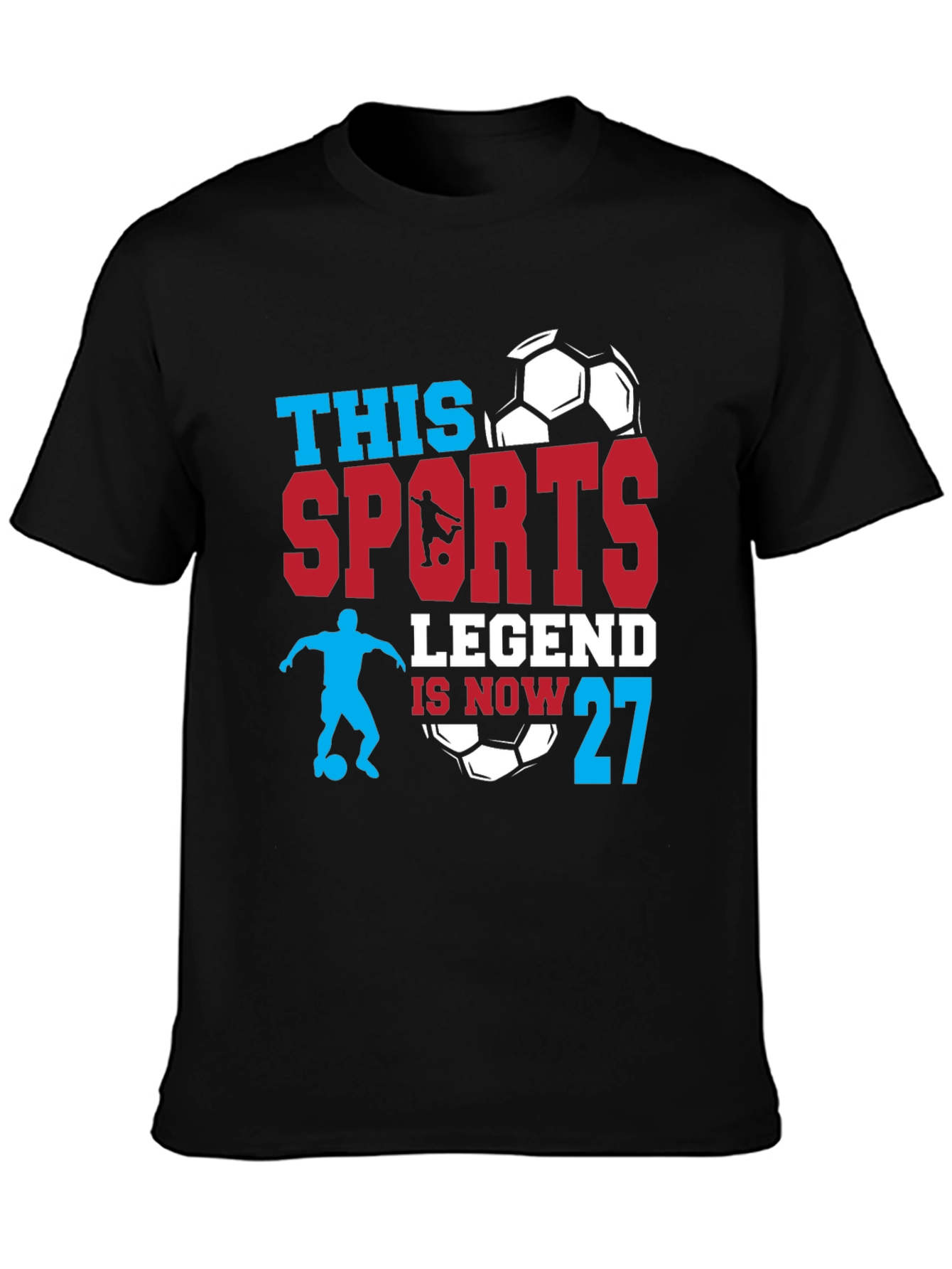 Sports Legend 27 T-Shirt - Soccer Edition