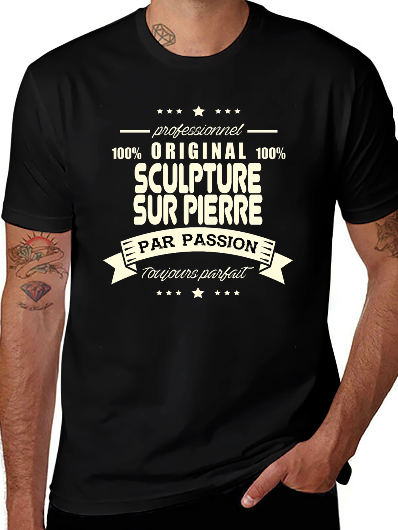 Sculpture Sur Pierre T-Shirt - Passion & Perfection