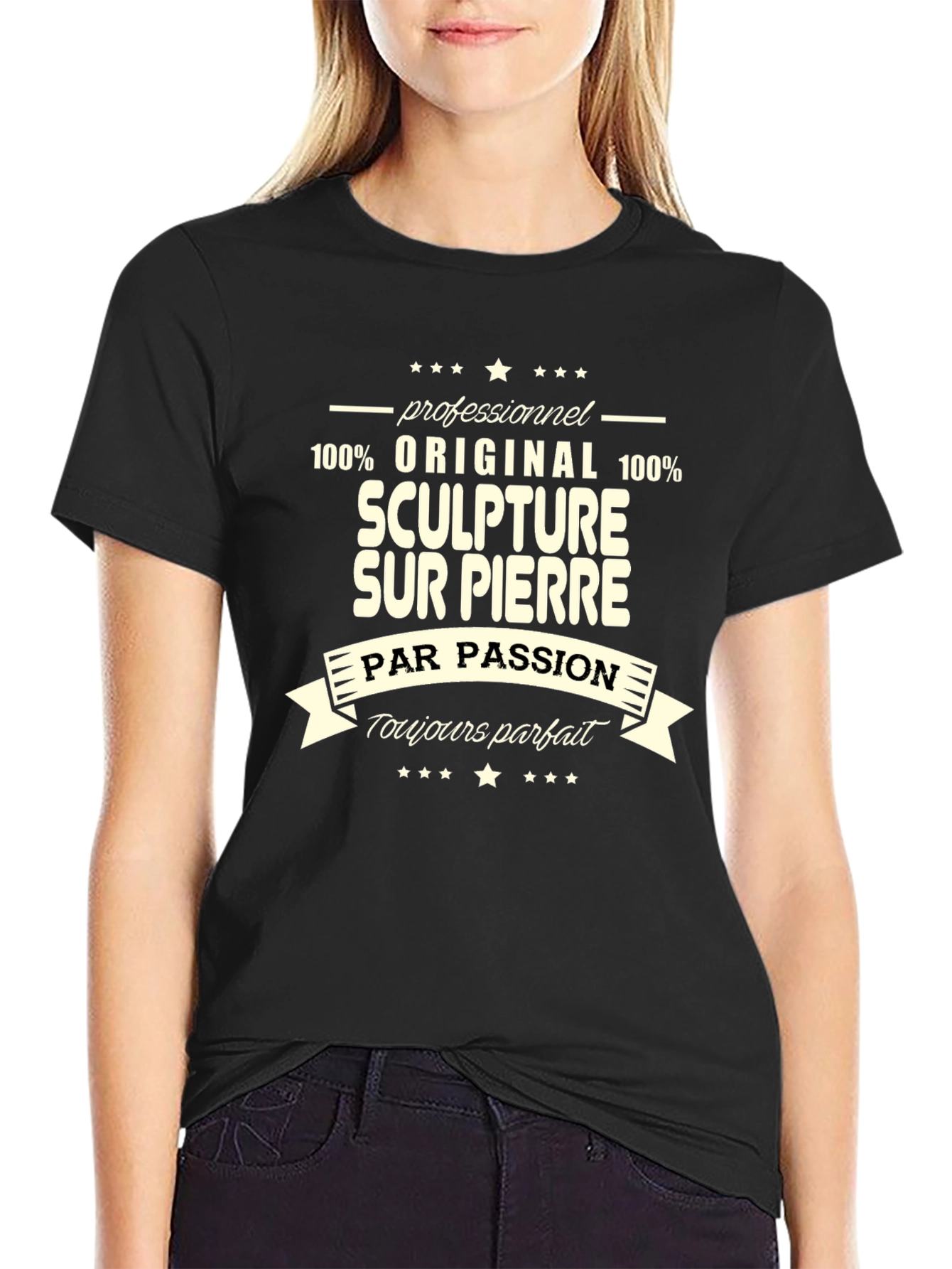 Sculpture Sur Pierre T-Shirt - Passion & Perfection