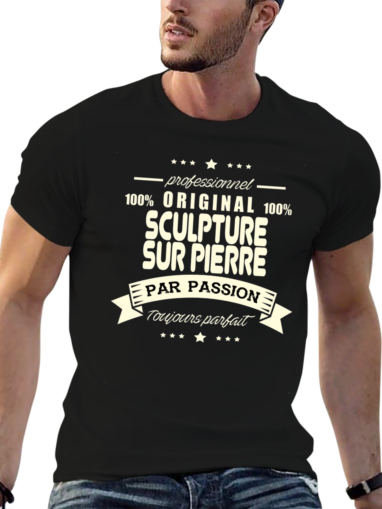 Sculpture Sur Pierre T-Shirt - Passion & Perfection