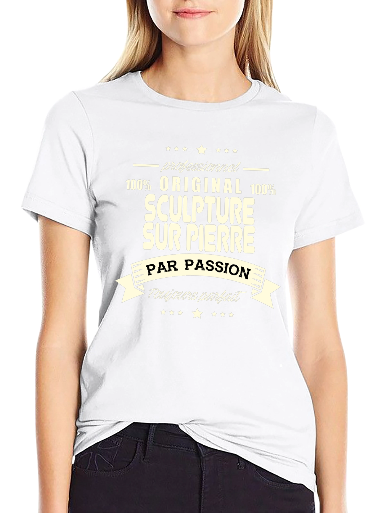 Sculpture Sur Pierre T-Shirt - Passion & Perfection