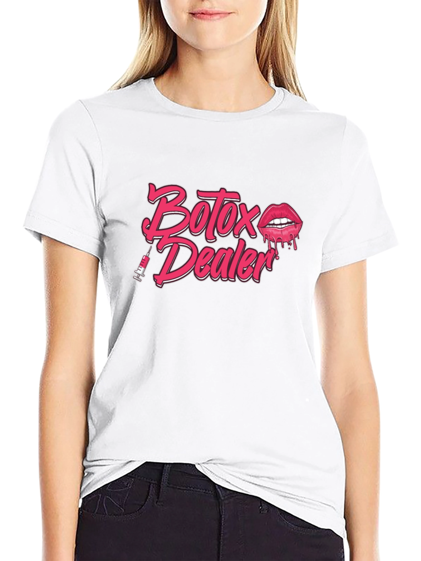Botox Dealer Graphic T-Shirt - Black Tee