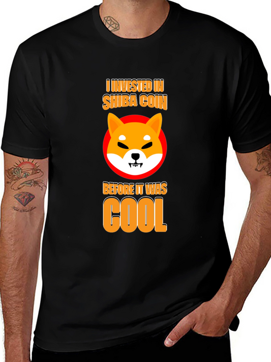 Shiba Coin Investor T-Shirt - Before It Was Cool