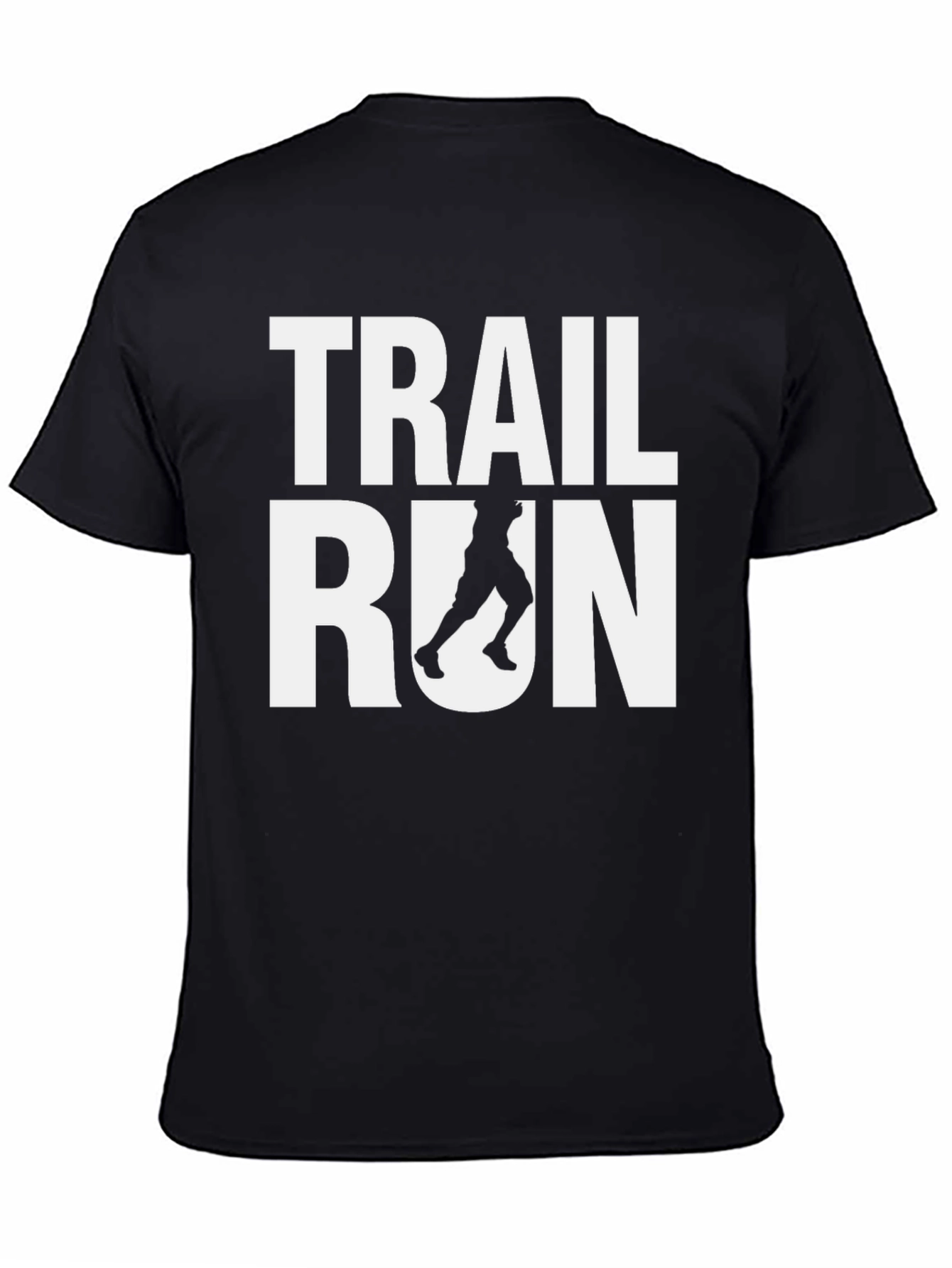 Trail Run Graphic Tee - Black