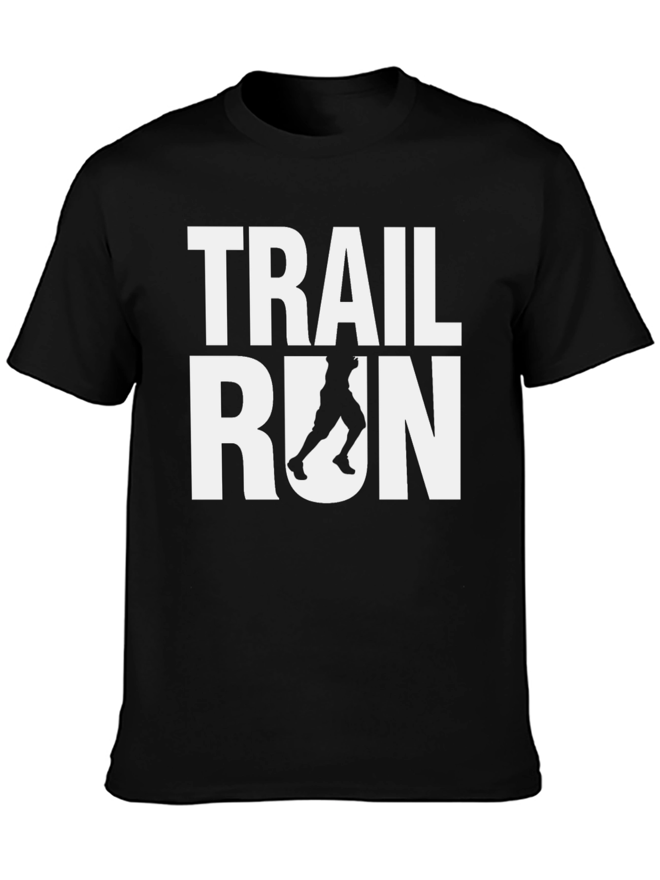 Trail Run Graphic Tee - Black