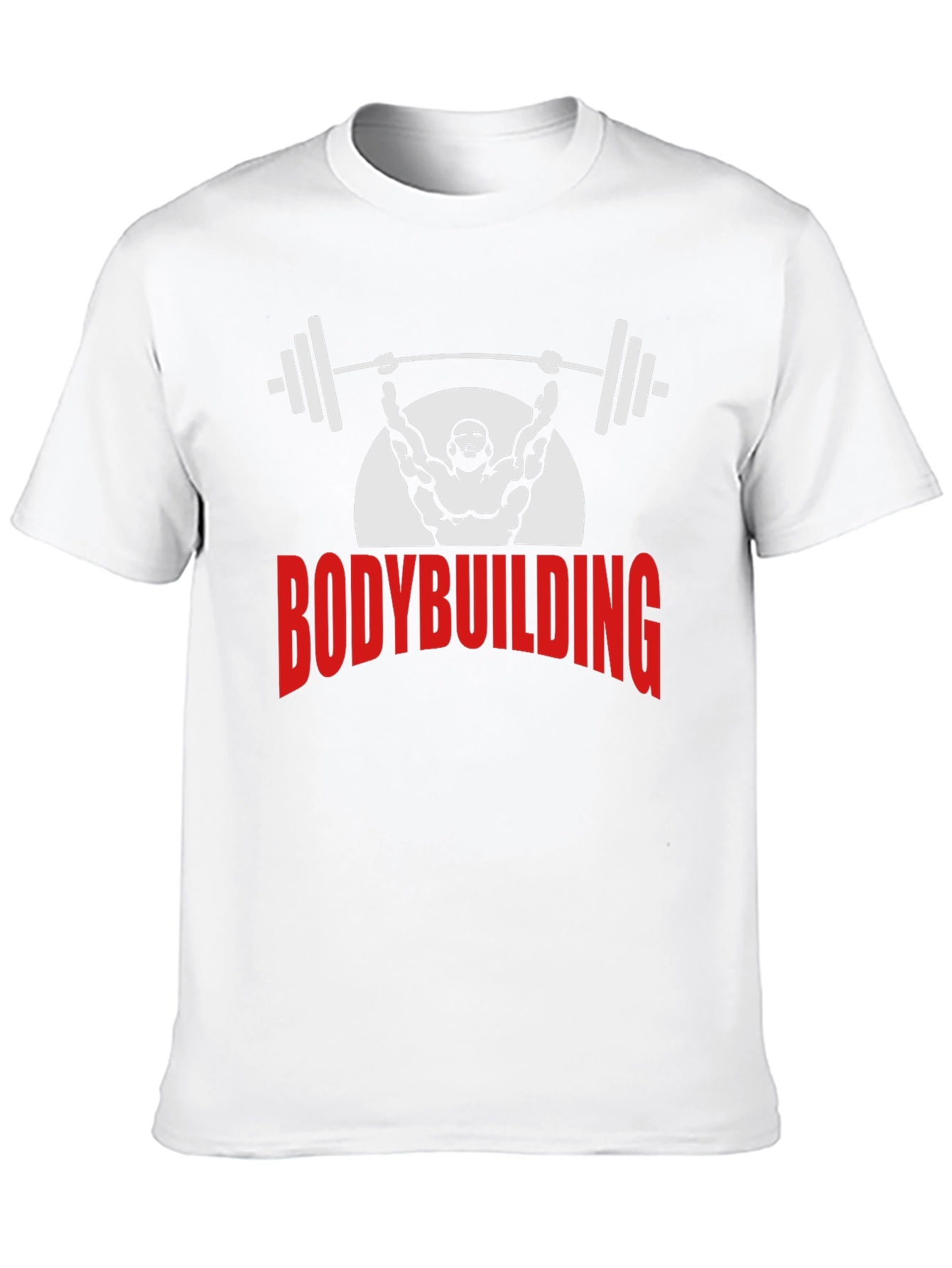 Bodybuilding Graphic Tee - Black