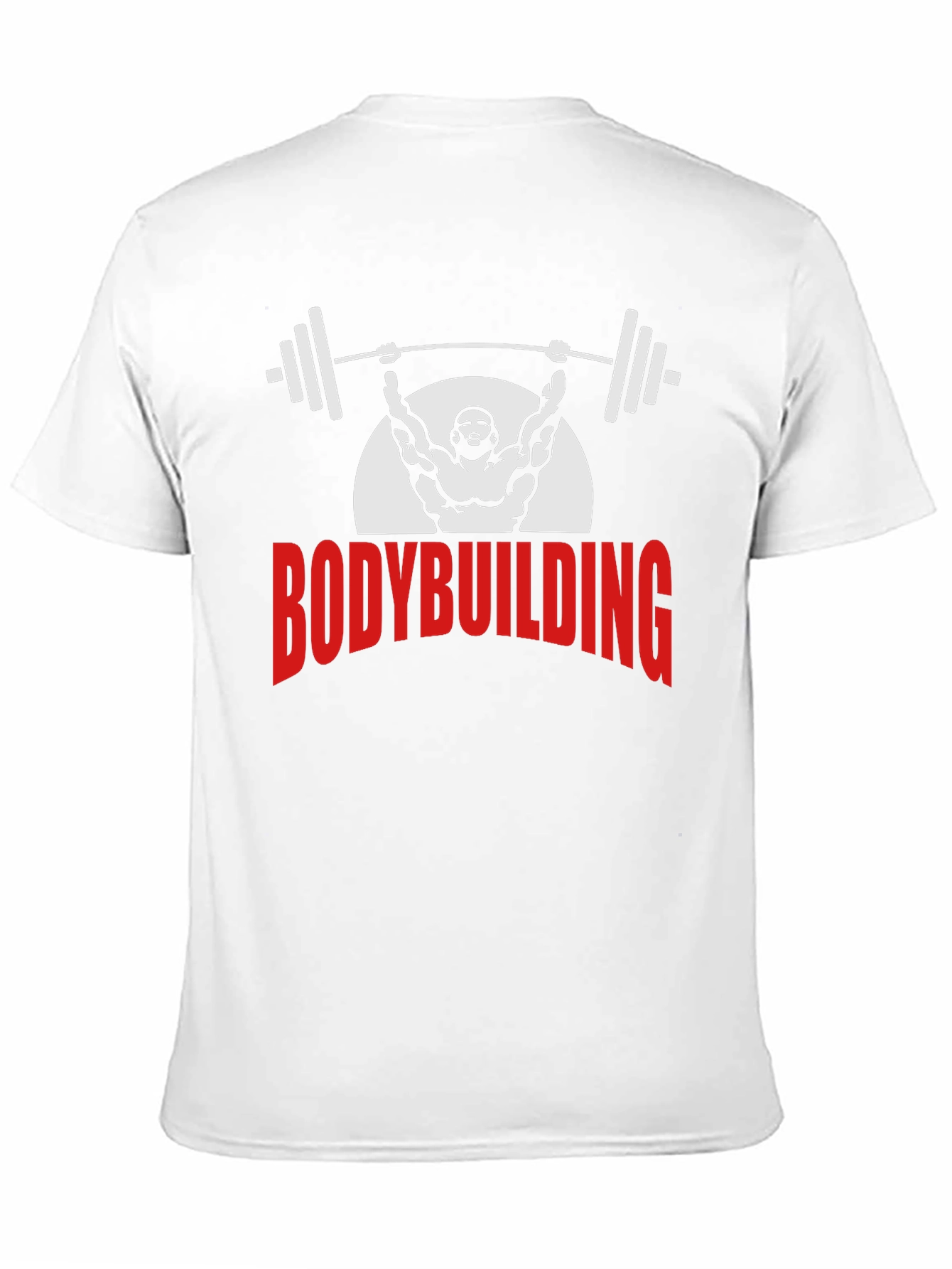 Bodybuilding Graphic Tee - Black