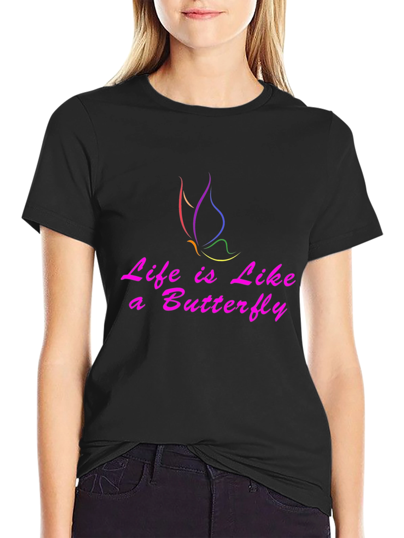 Life is Like a Butterfly Graphic Tee