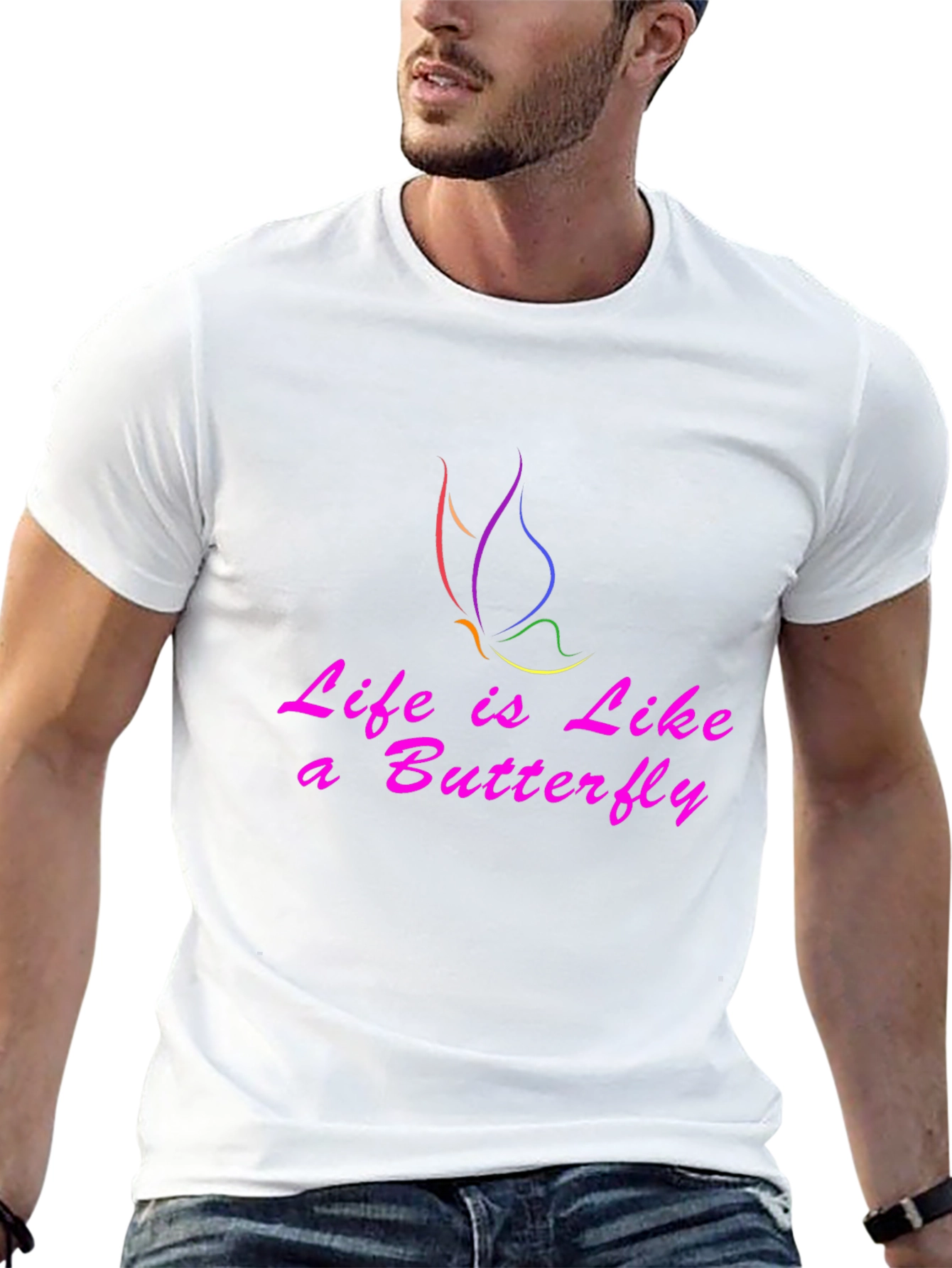 Life is Like a Butterfly Graphic Tee