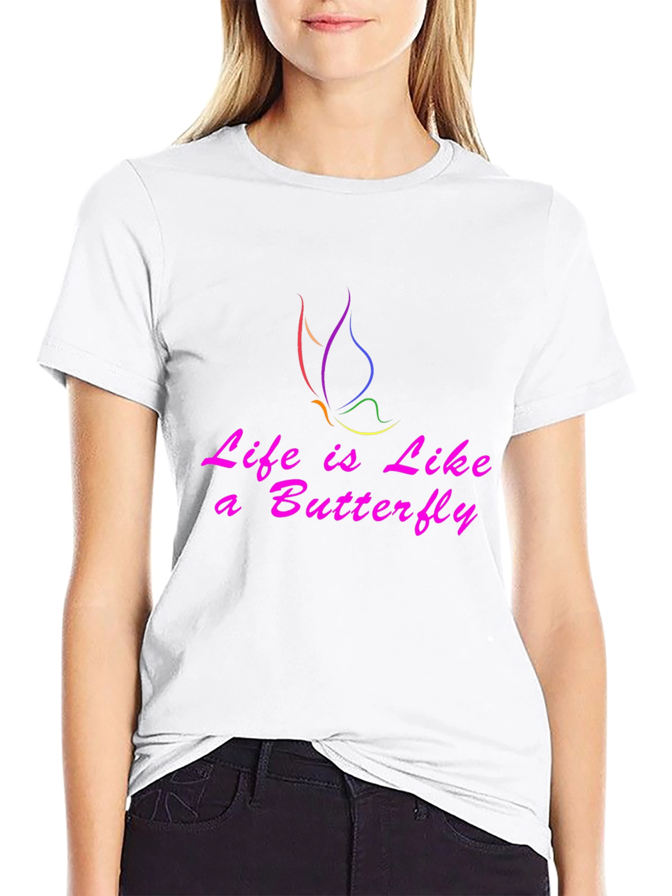 Life is Like a Butterfly Graphic Tee