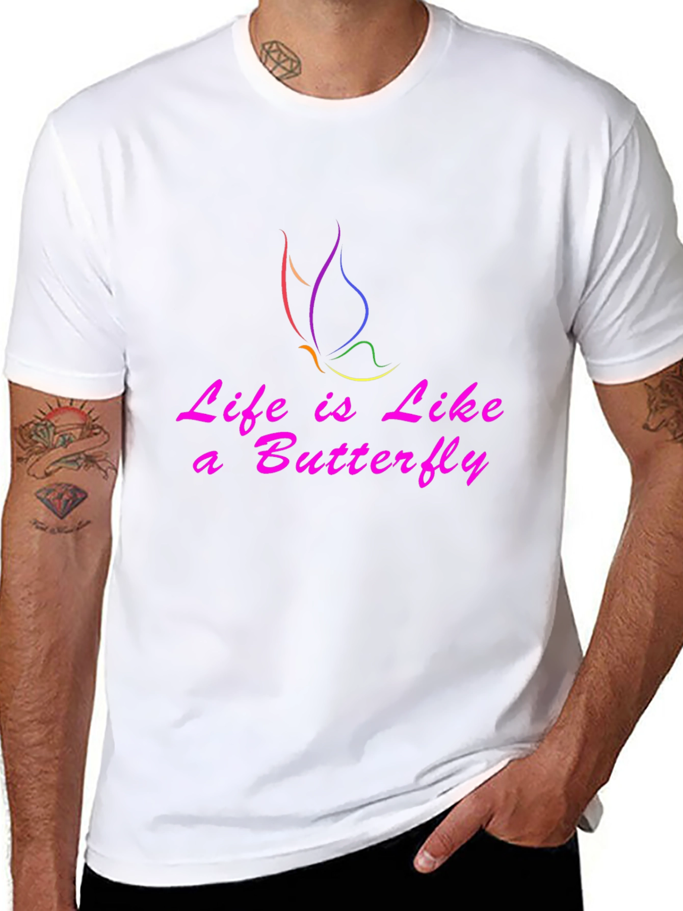 Life is Like a Butterfly Graphic Tee