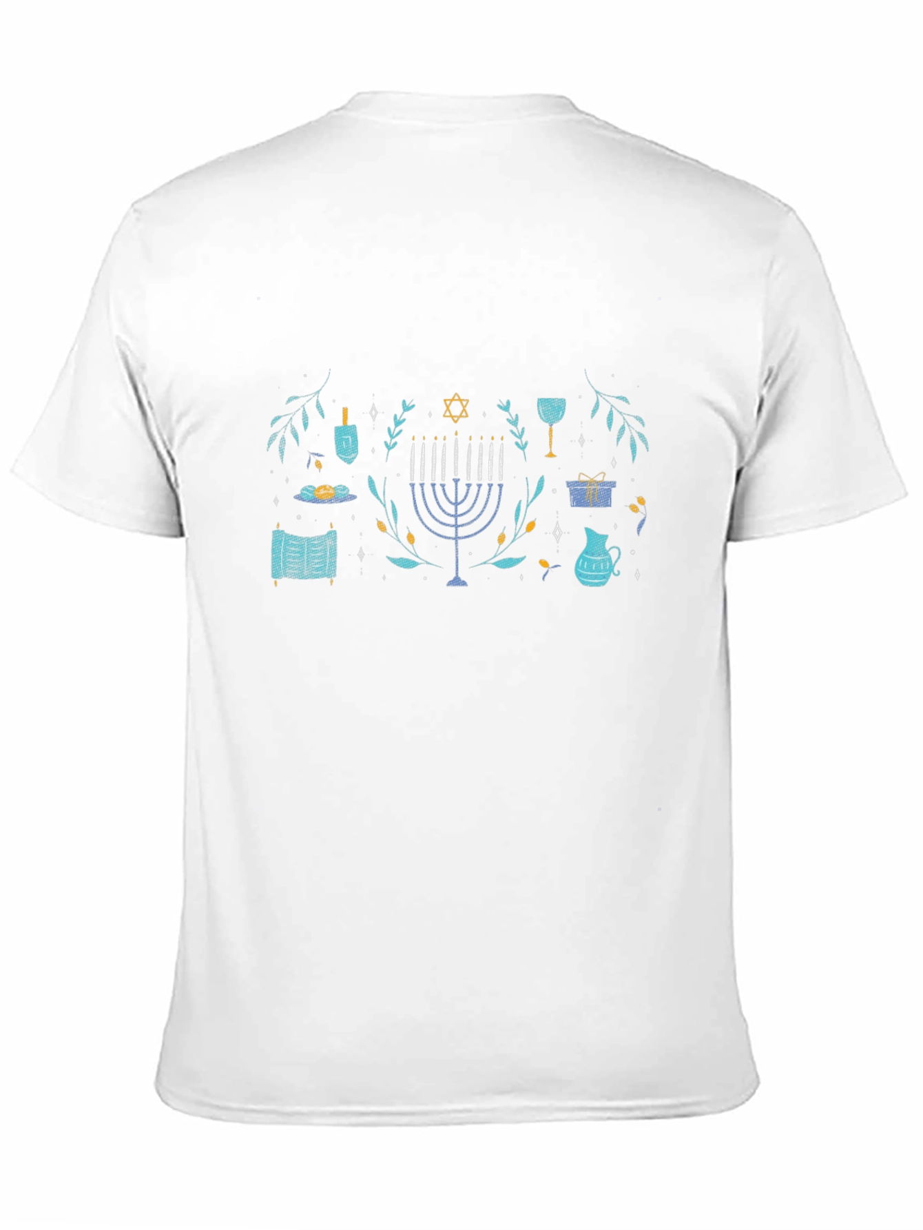 Hanukkah Celebration T-Shirt - Festive Holiday Design