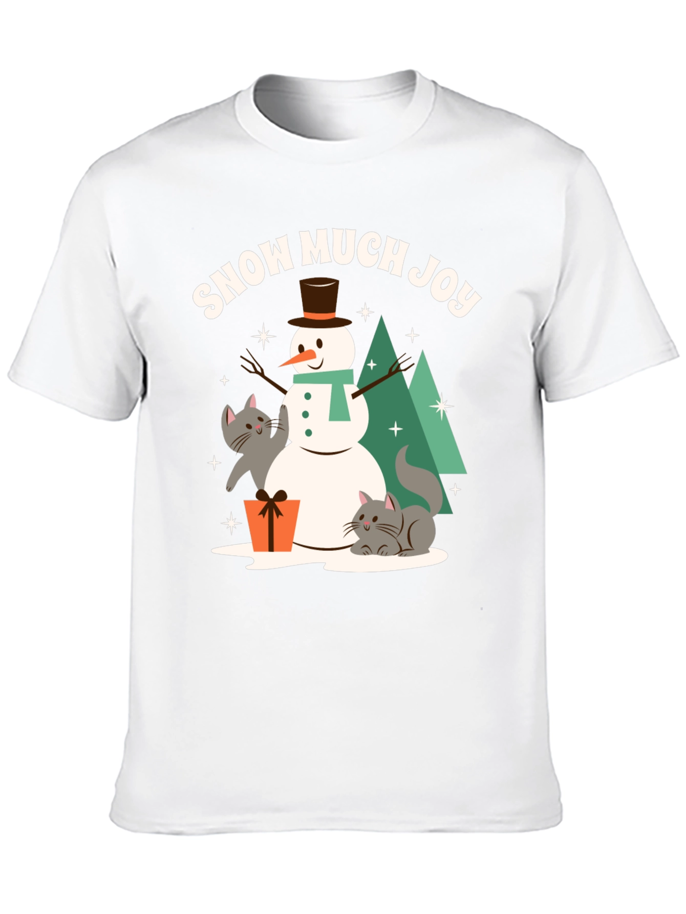 Snow Much Joy Holiday T-Shirt