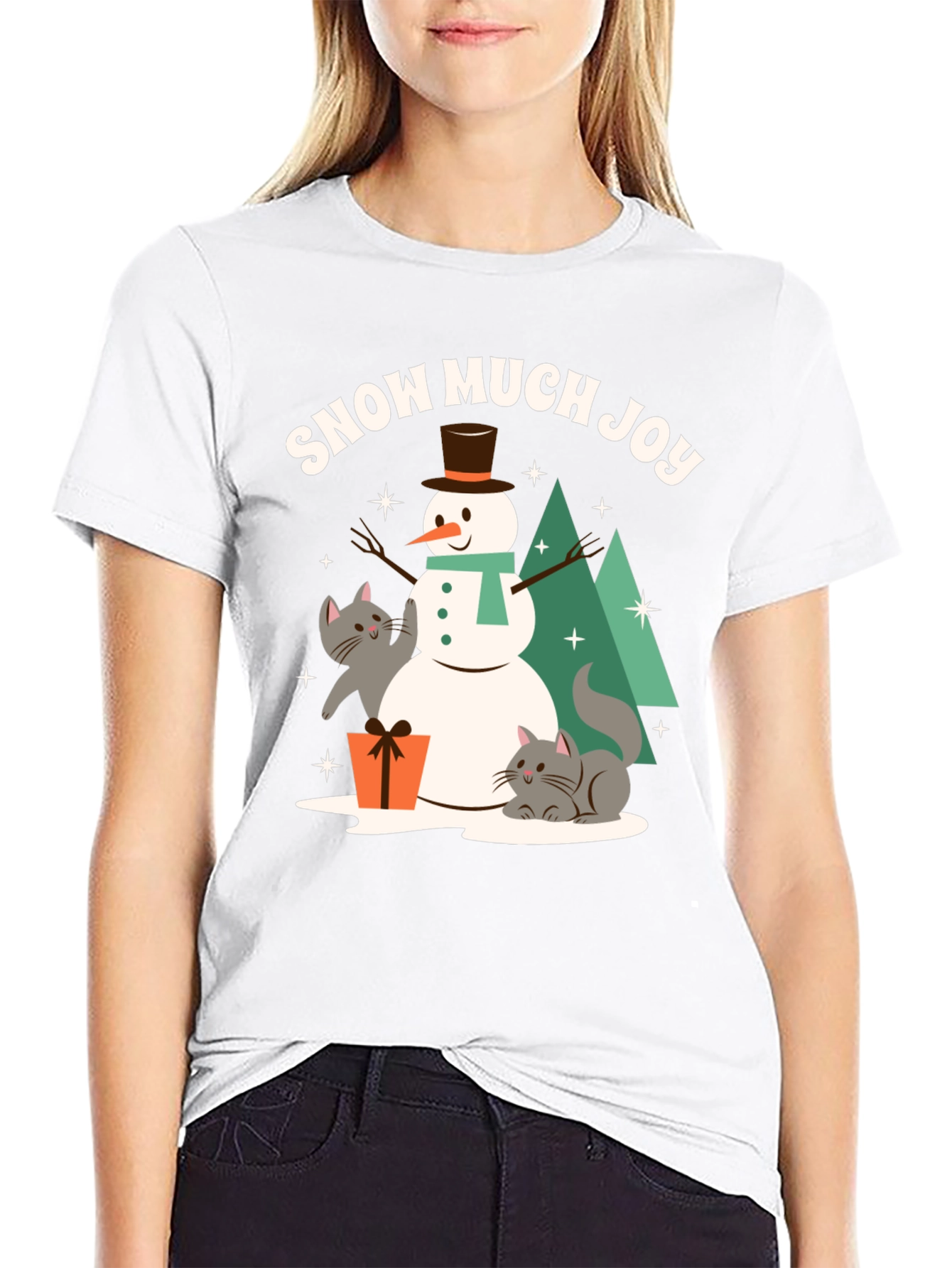 Snow Much Joy Holiday T-Shirt