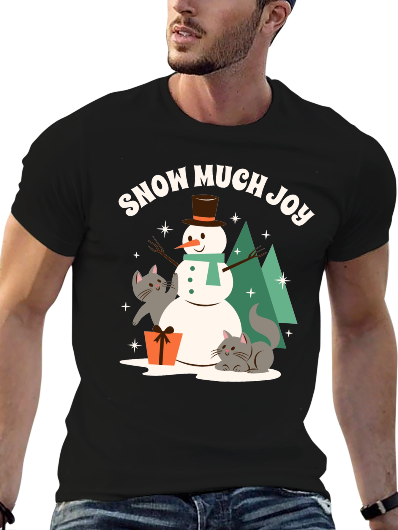 Snow Much Joy Holiday T-Shirt