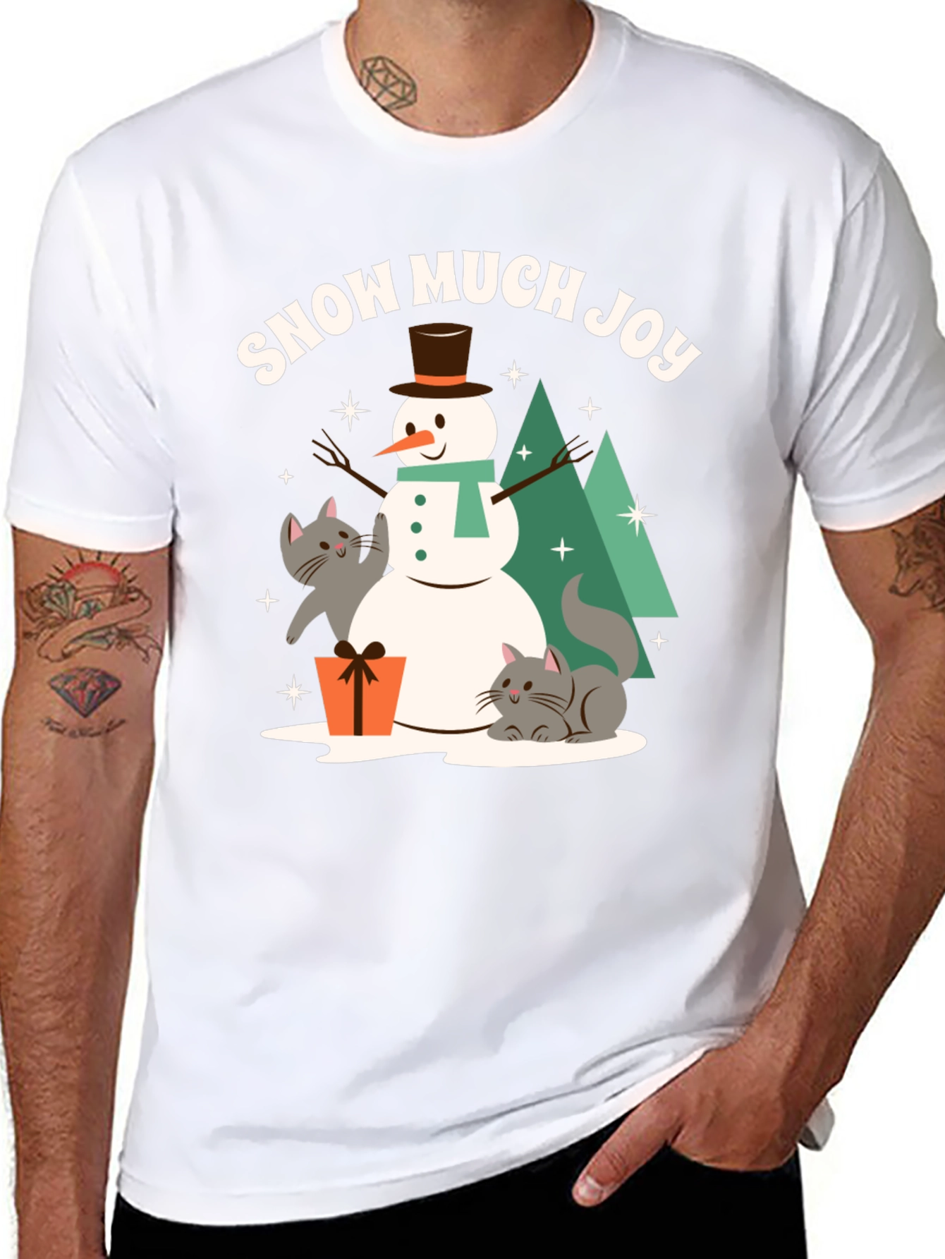 Snow Much Joy Holiday T-Shirt