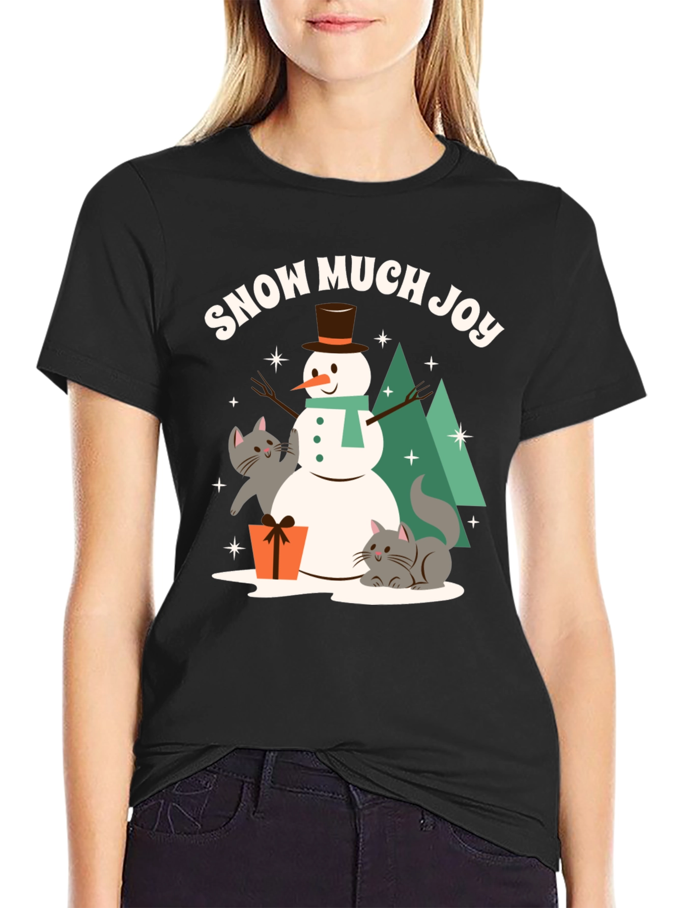 Snow Much Joy Holiday T-Shirt