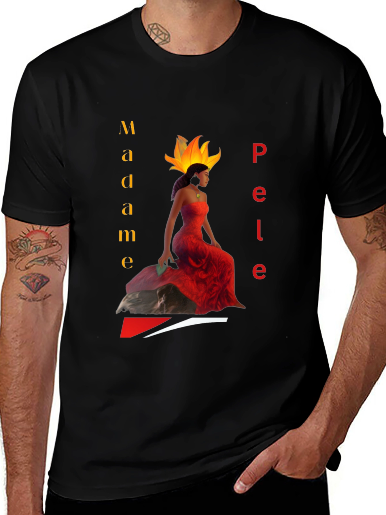 Madame Pele Graphic T-Shirt