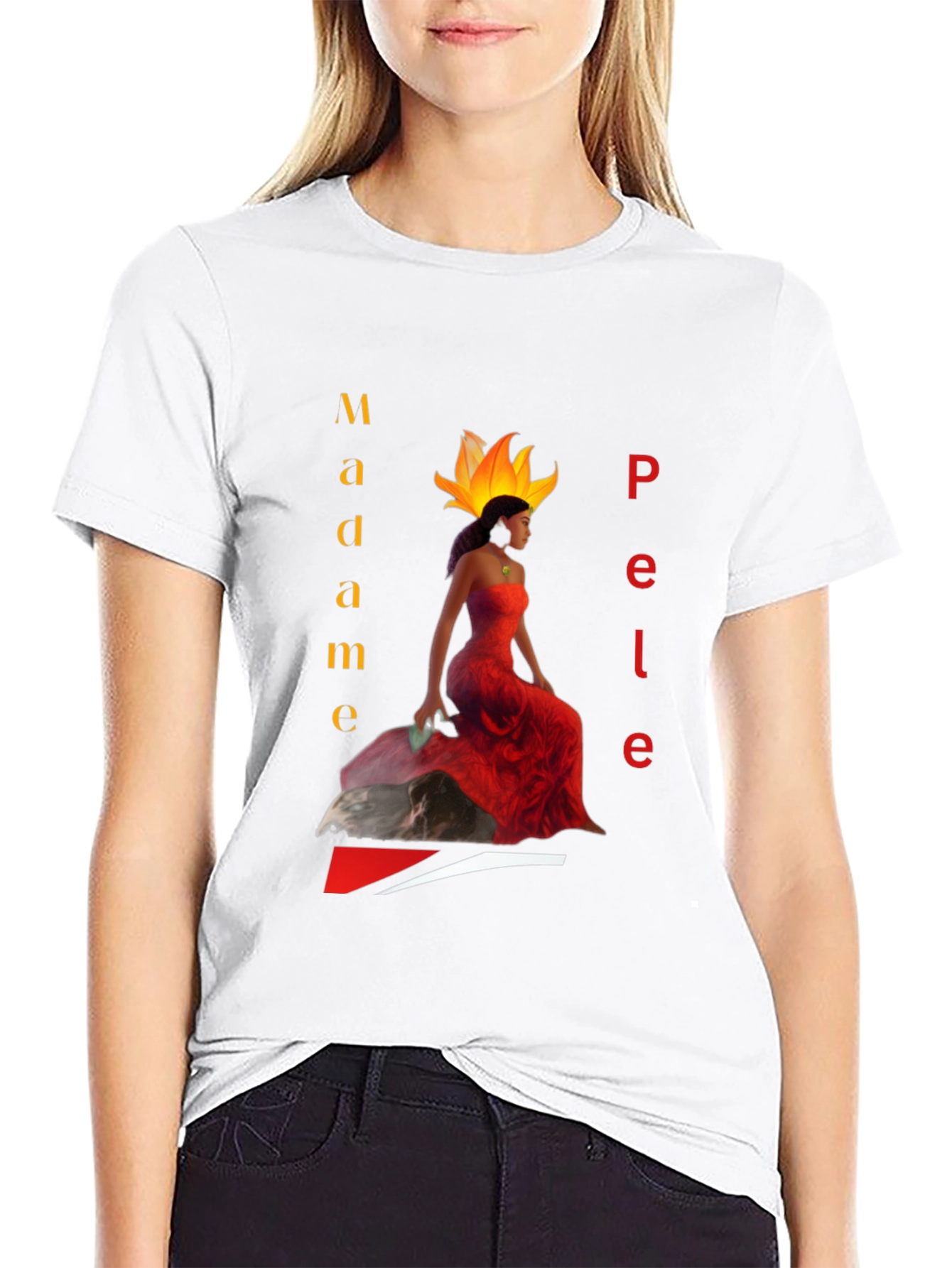 Madame Pele Graphic T-Shirt