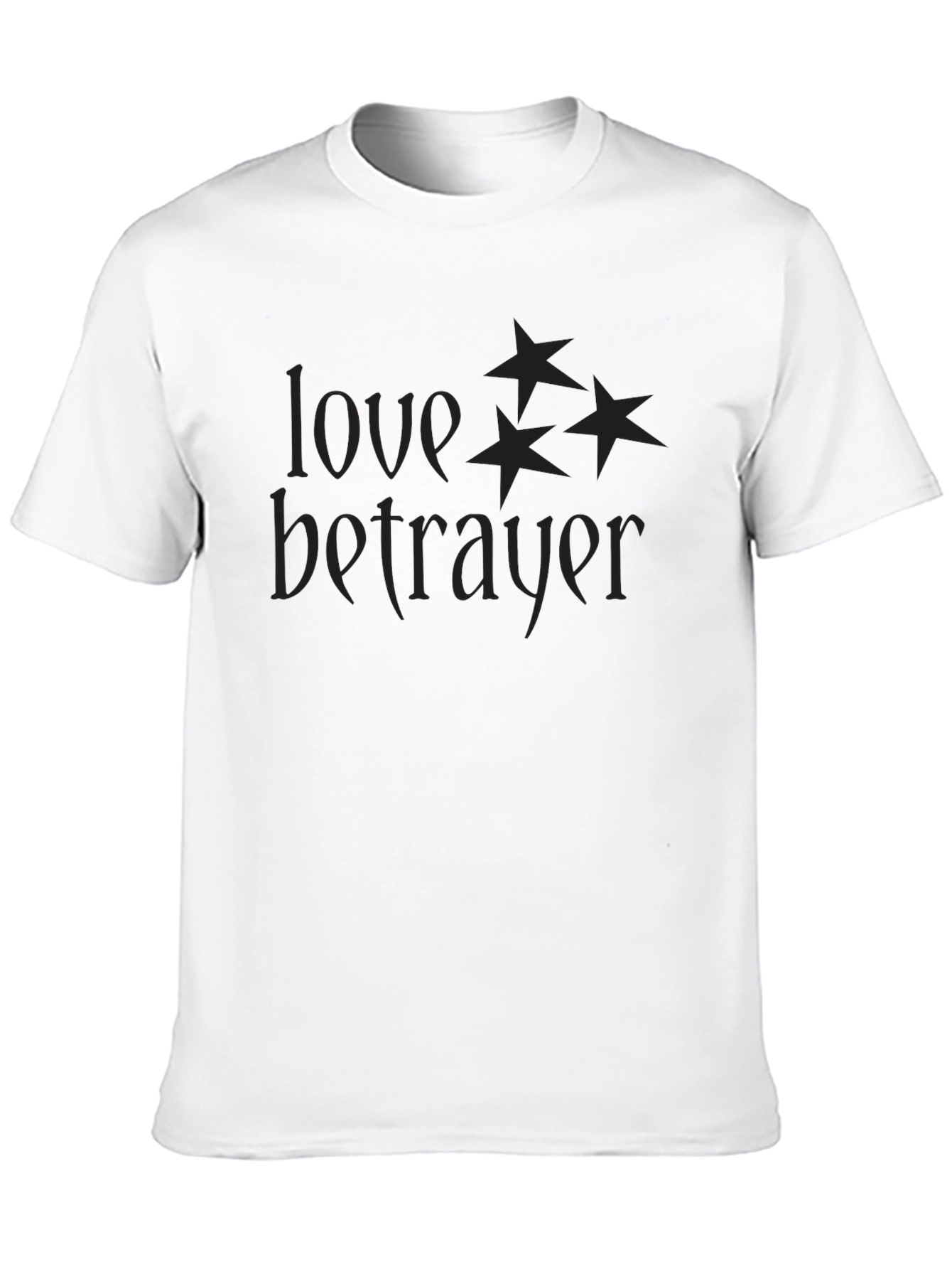 Love Betrayer Black T-Shirt