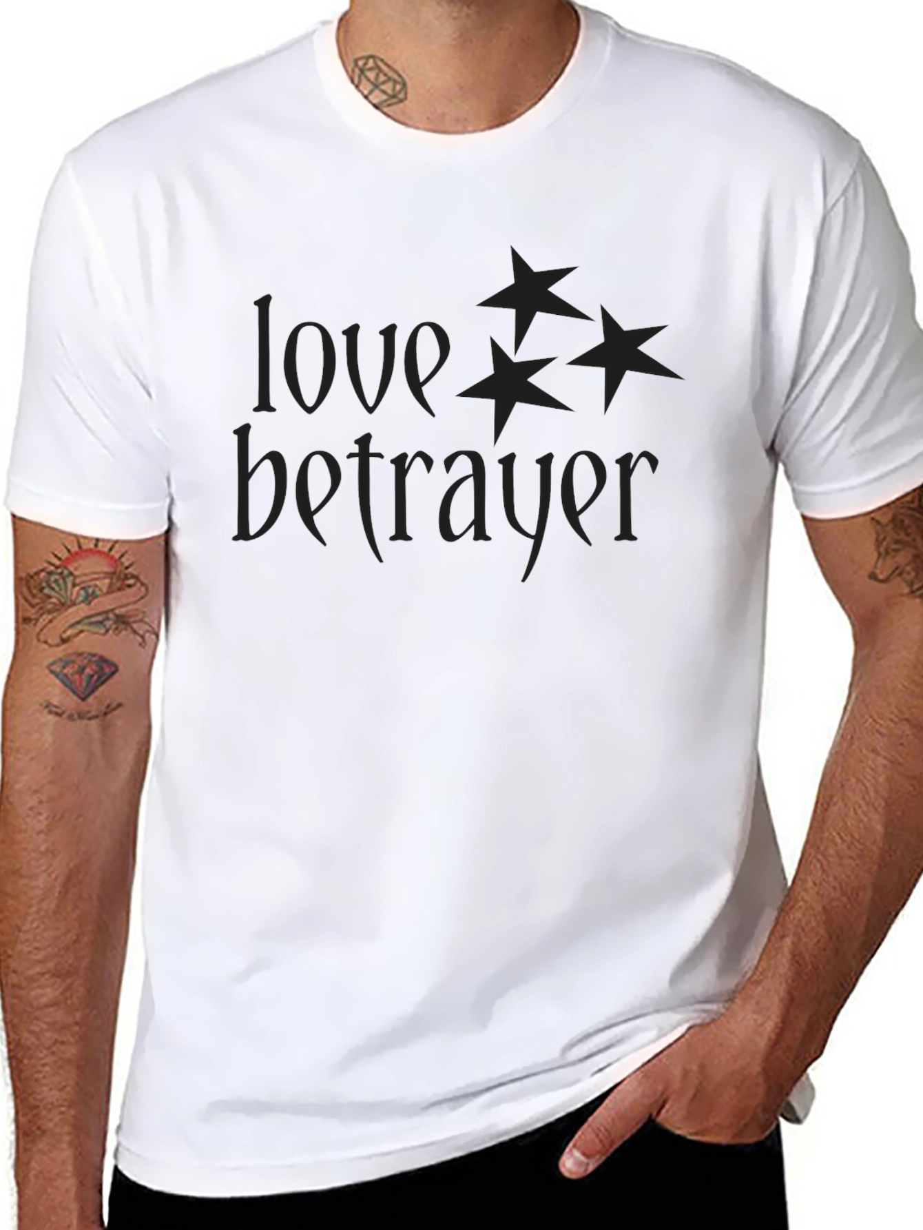 Love Betrayer Black T-Shirt
