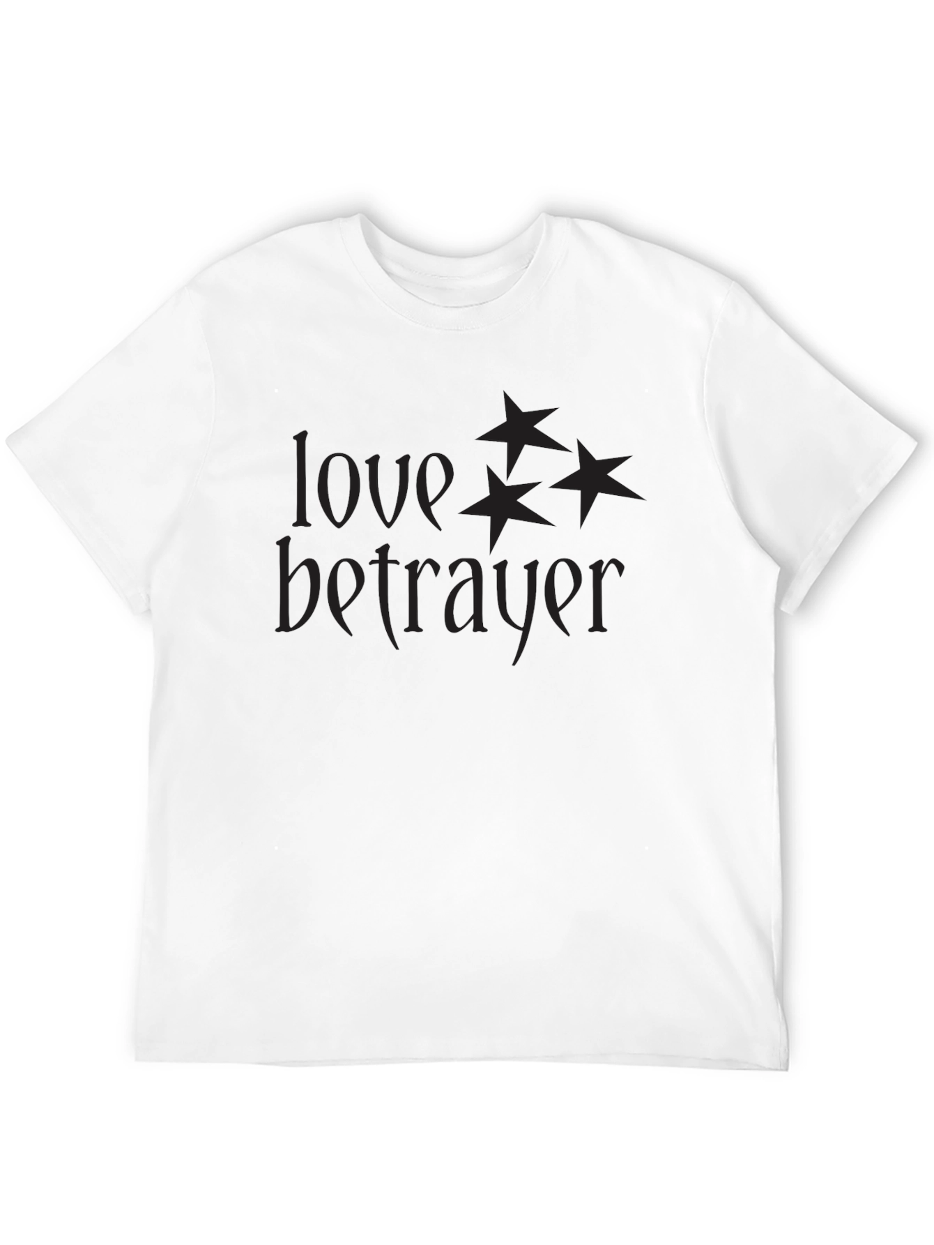 Love Betrayer Black T-Shirt