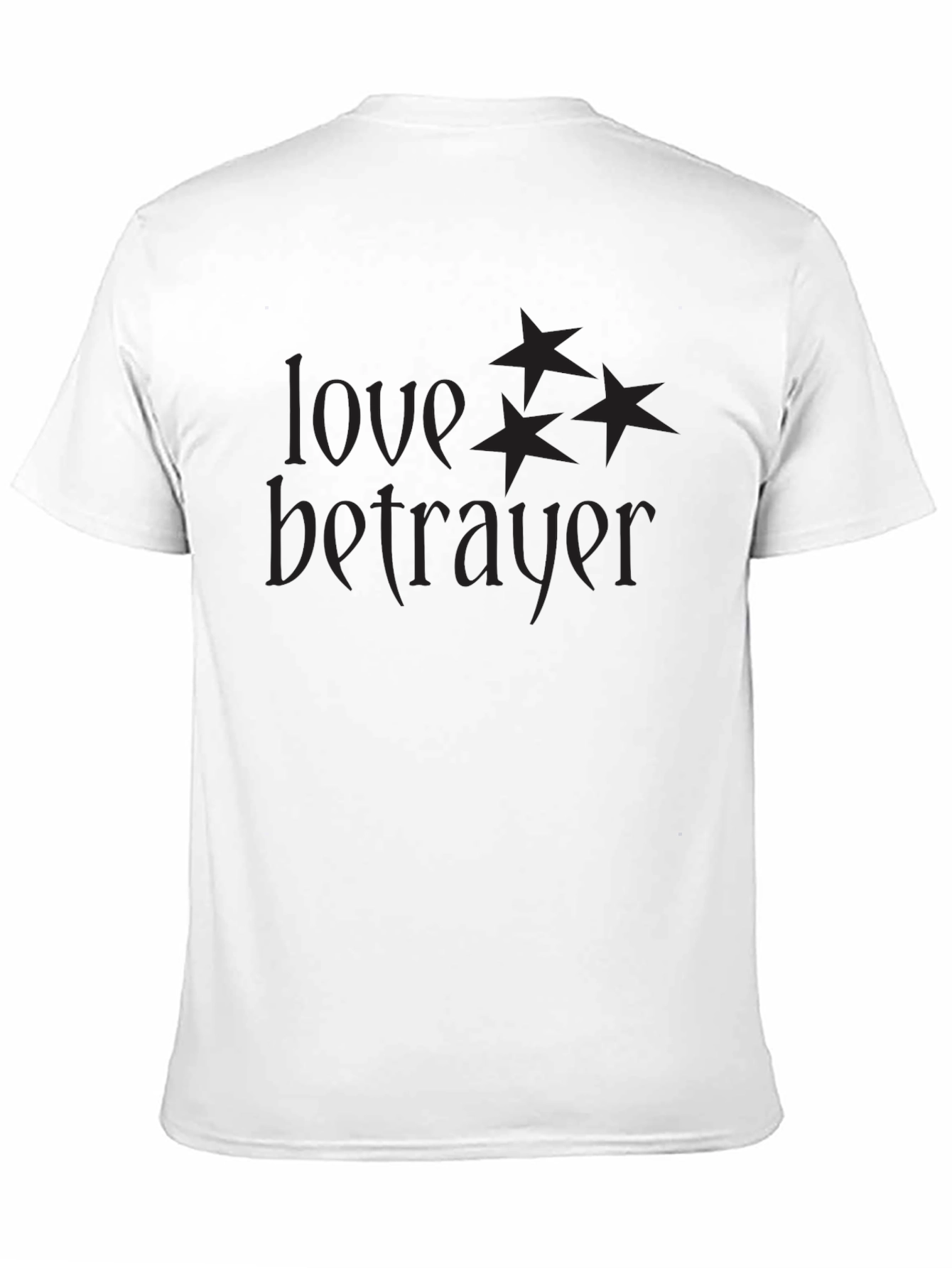 Love Betrayer Black T-Shirt