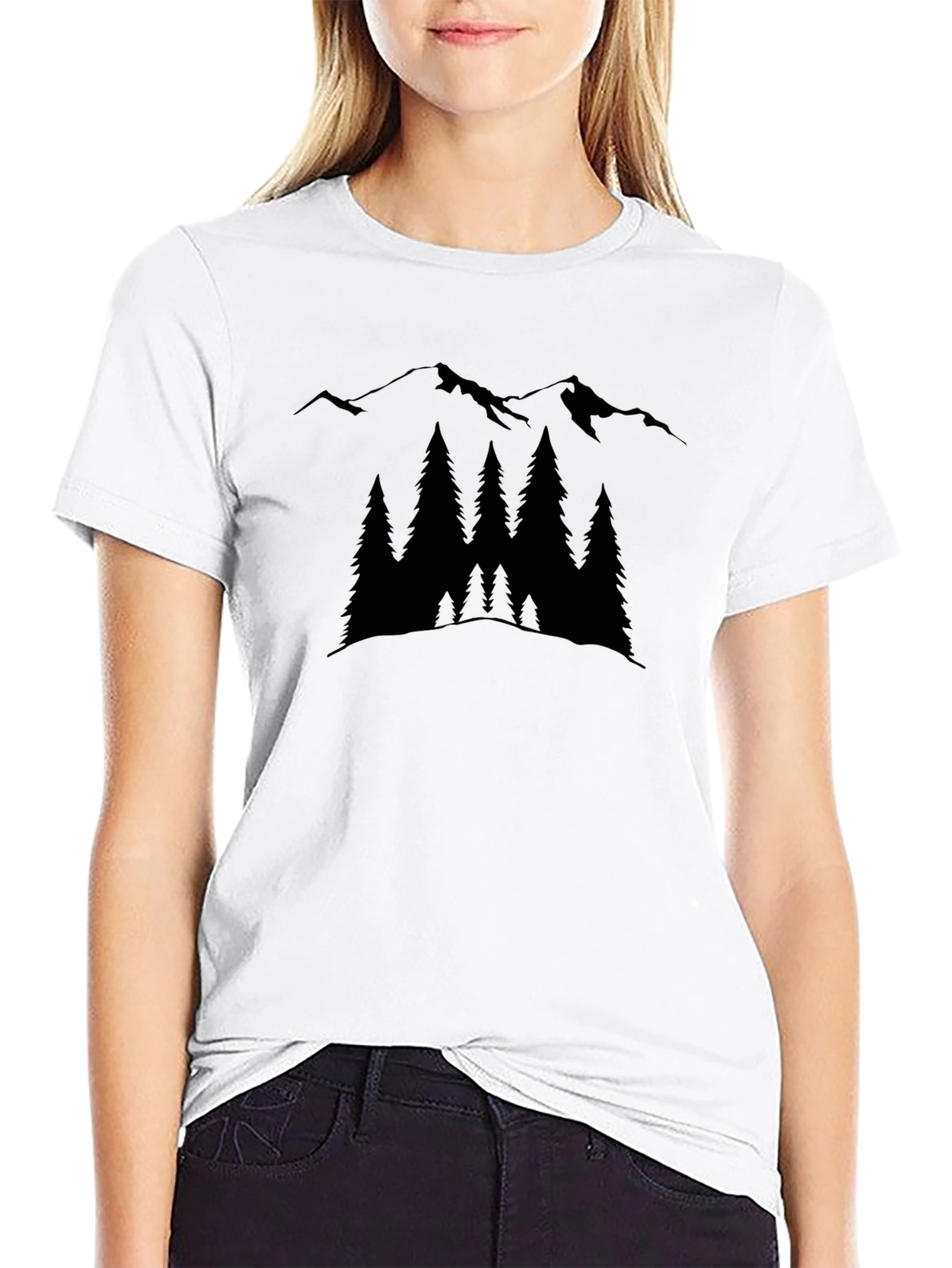 Mountain & Forest Graphic Tee - Adventure Awaits!