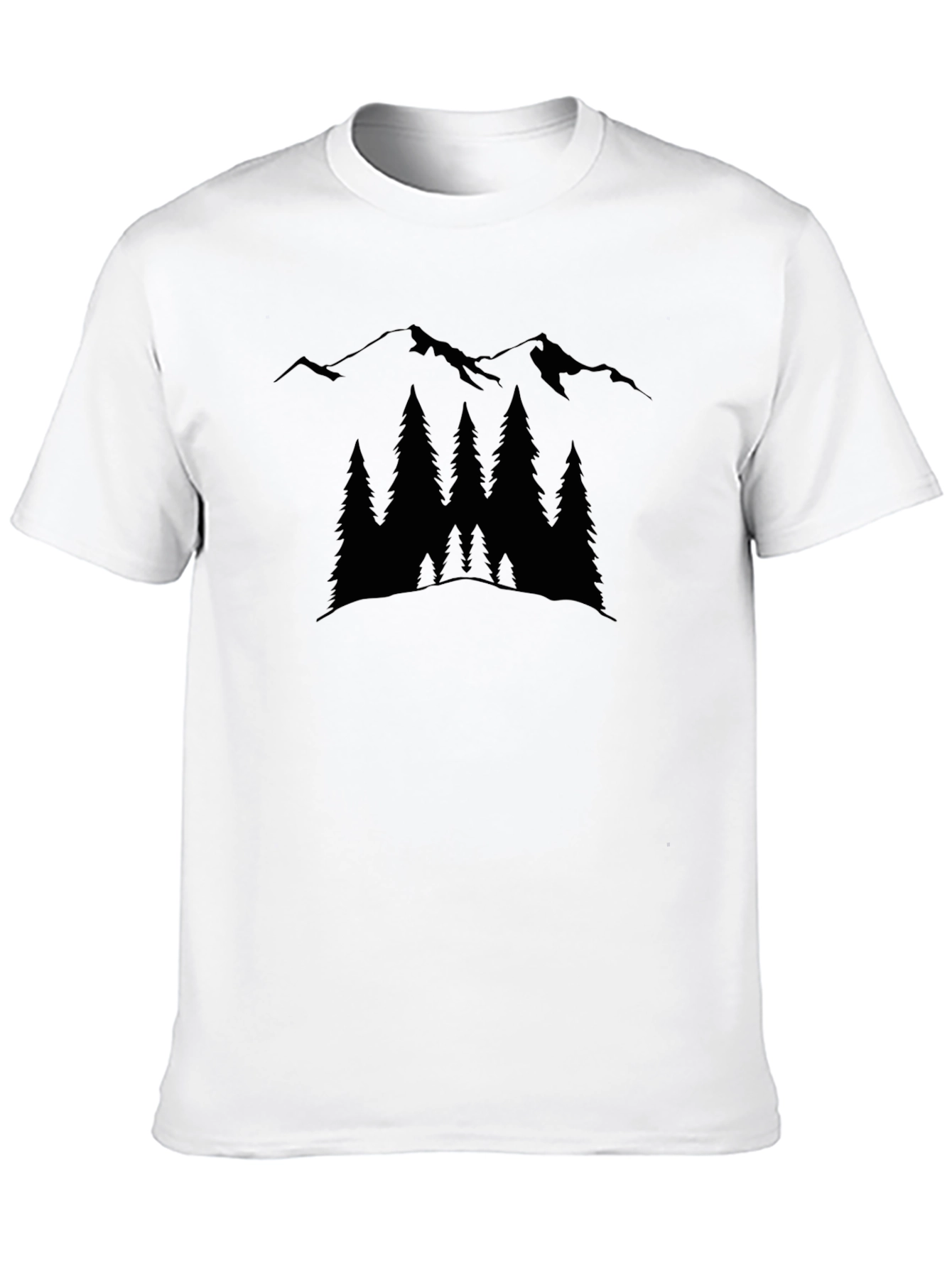 Mountain & Forest Graphic Tee - Adventure Awaits!