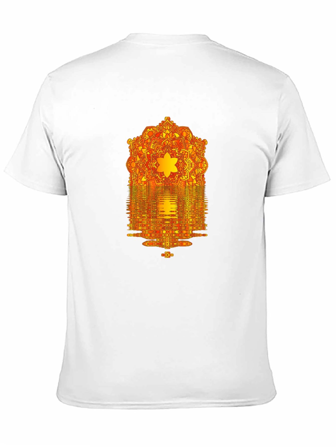 Mandala Reflection Graphic T-Shirt