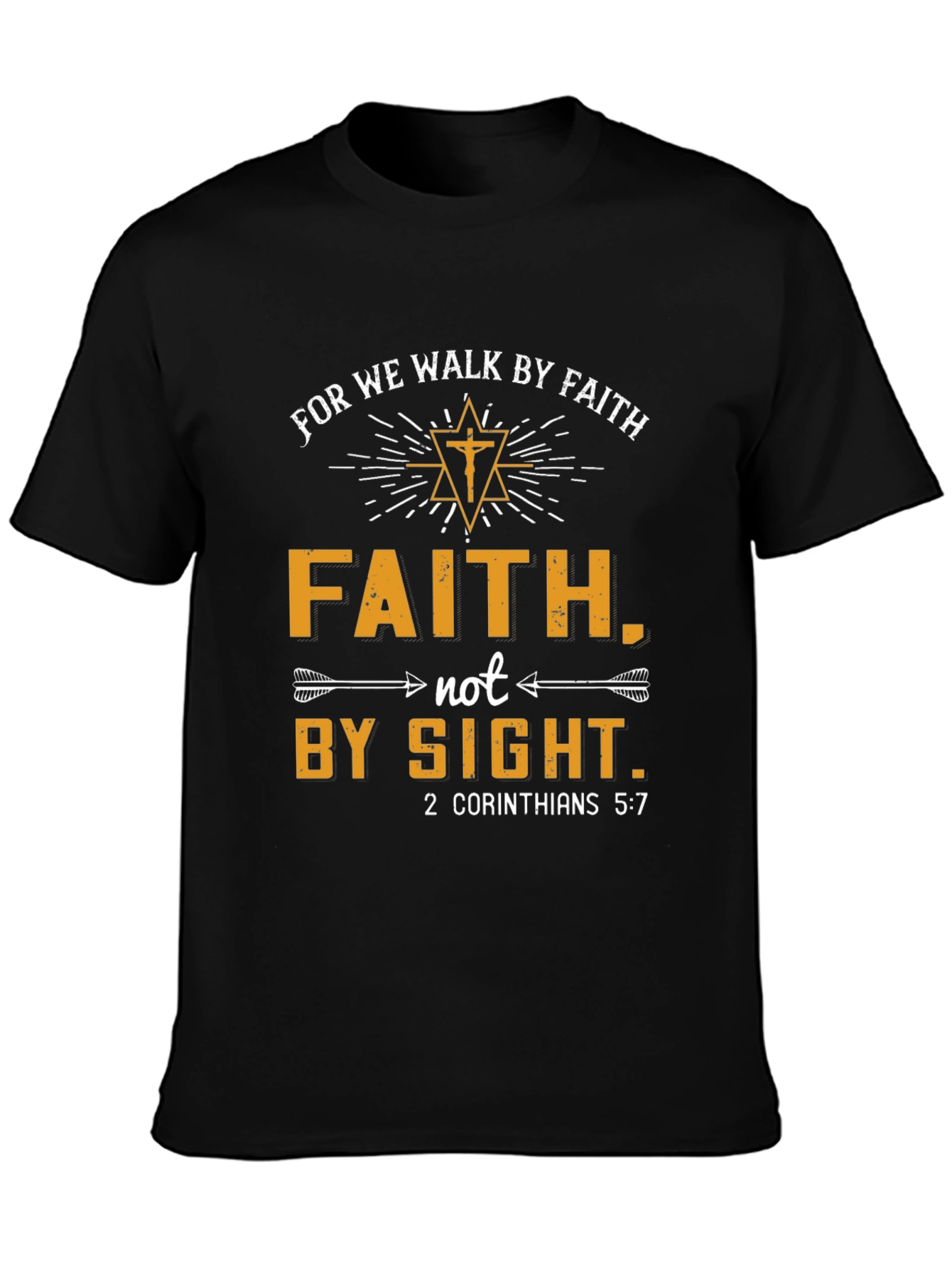 Faith T-Shirt - Walk by Faith - Christian Tee