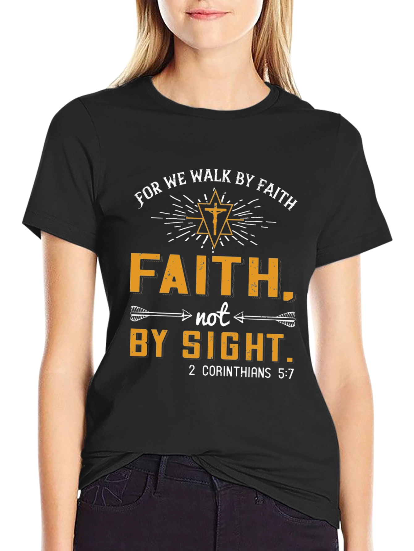 Faith T-Shirt - Walk by Faith - Christian Tee