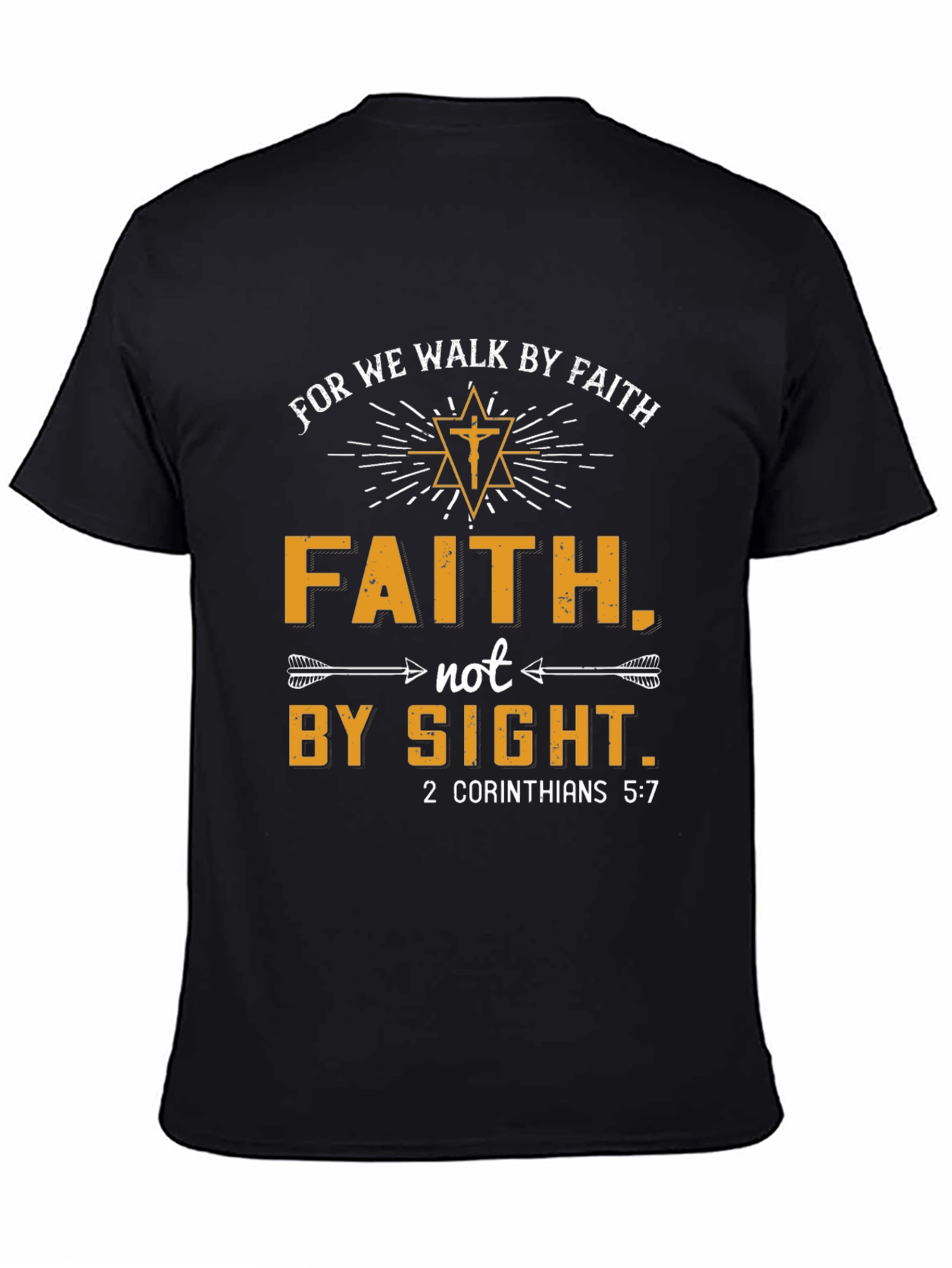 Faith T-Shirt - Walk by Faith - Christian Tee