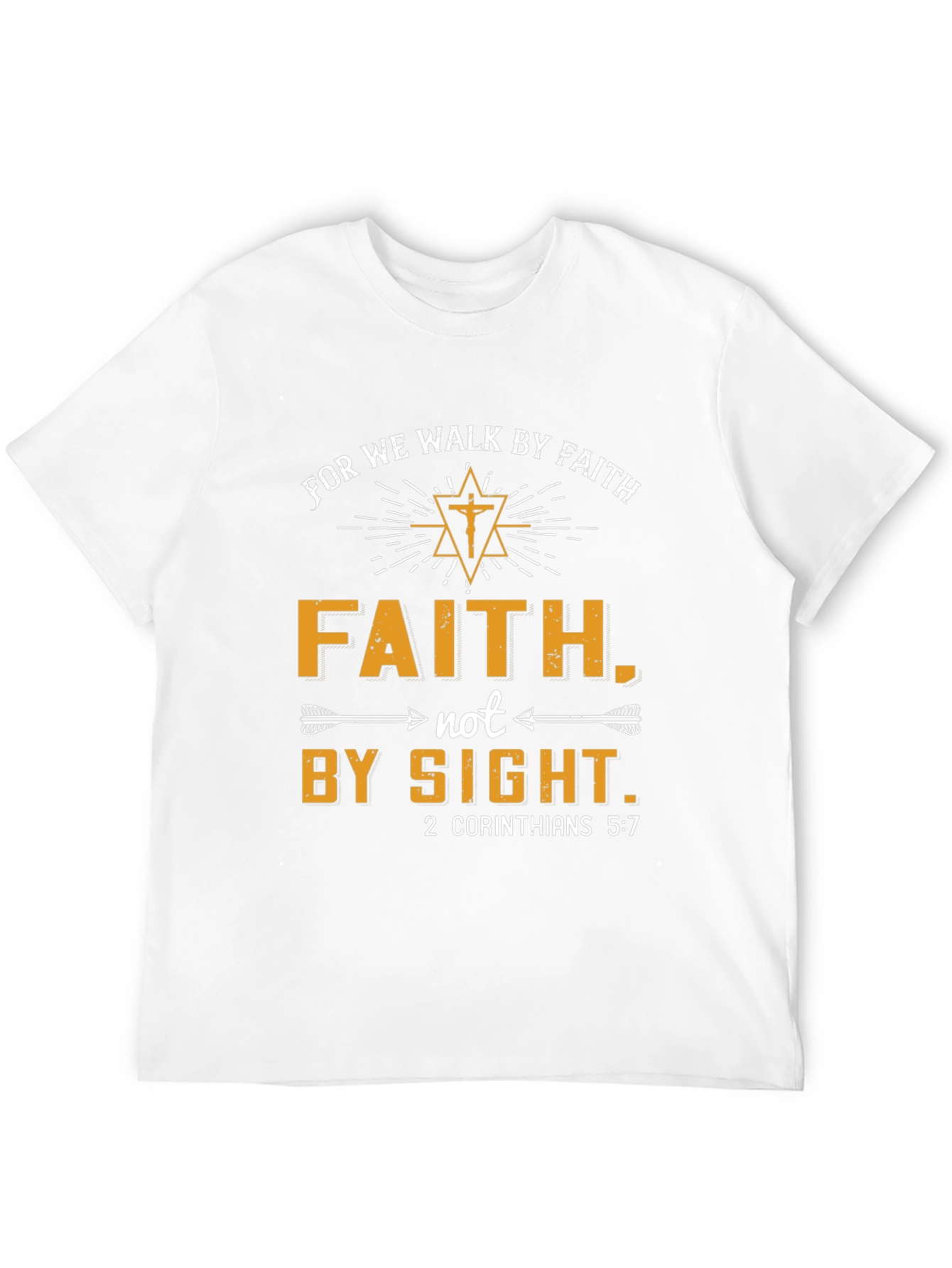 Faith T-Shirt - Walk by Faith - Christian Tee
