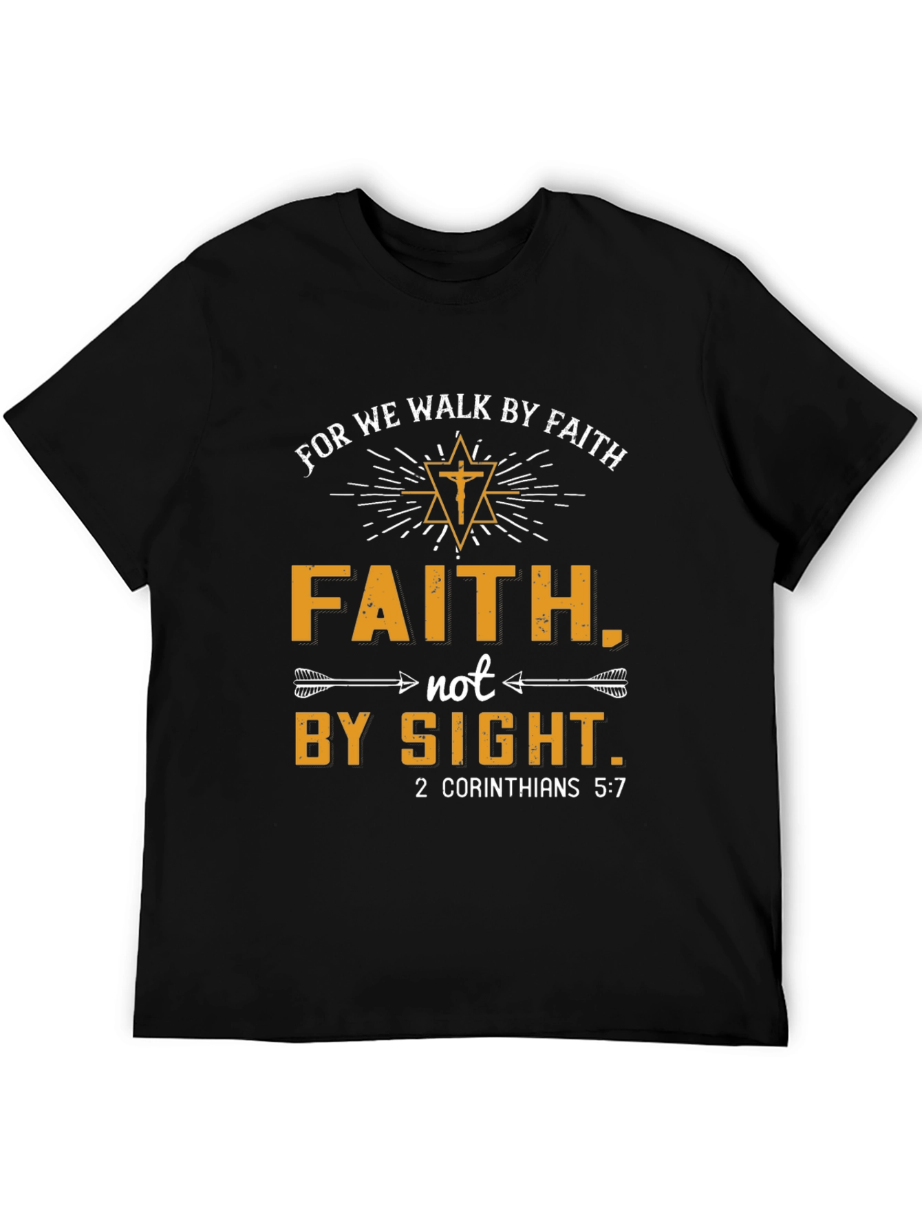 Faith T-Shirt - Walk by Faith - Christian Tee