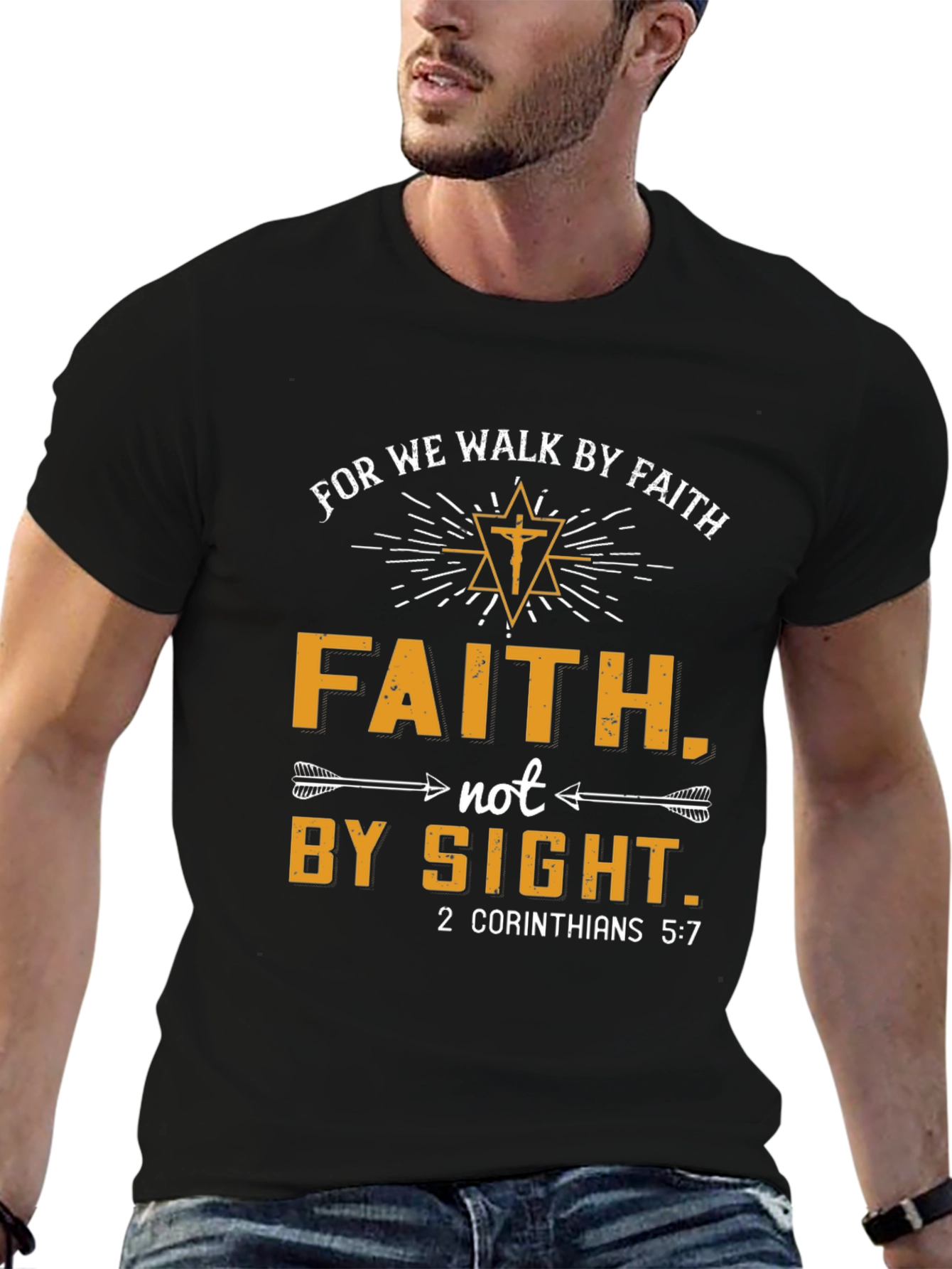 Faith T-Shirt - Walk by Faith - Christian Tee
