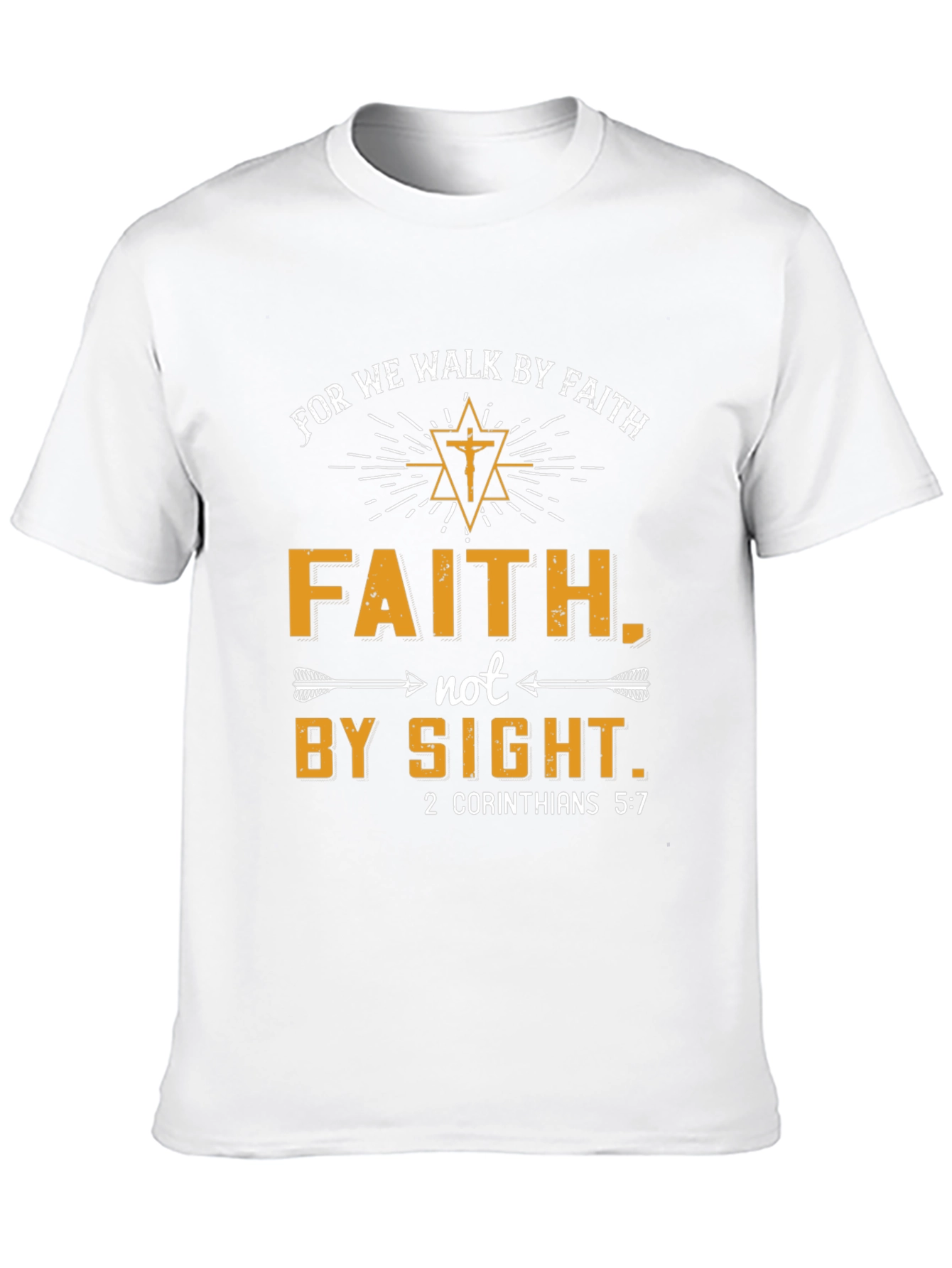 Faith T-Shirt - Walk by Faith - Christian Tee