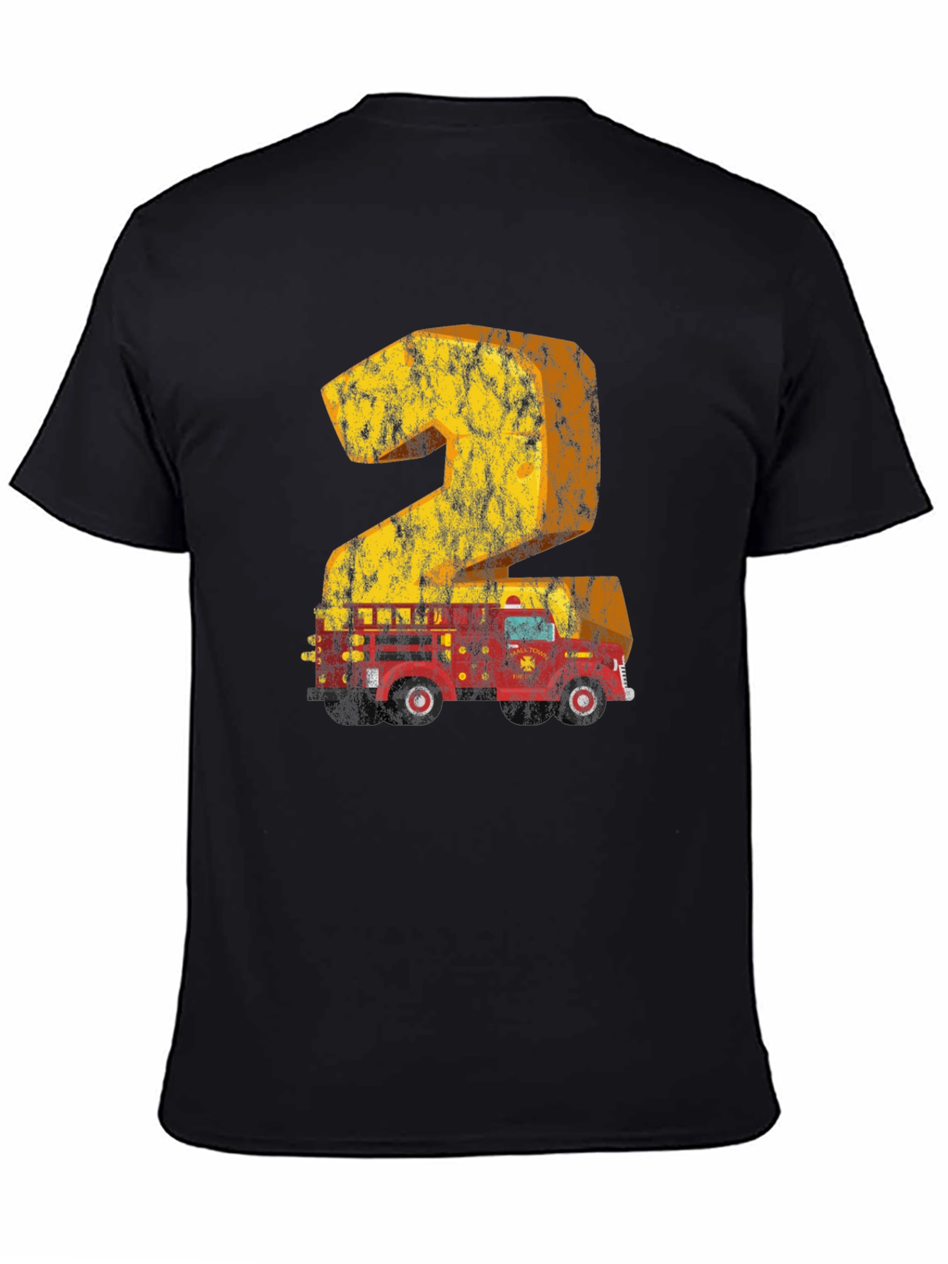 Firetruck 2nd Birthday T-Shirt