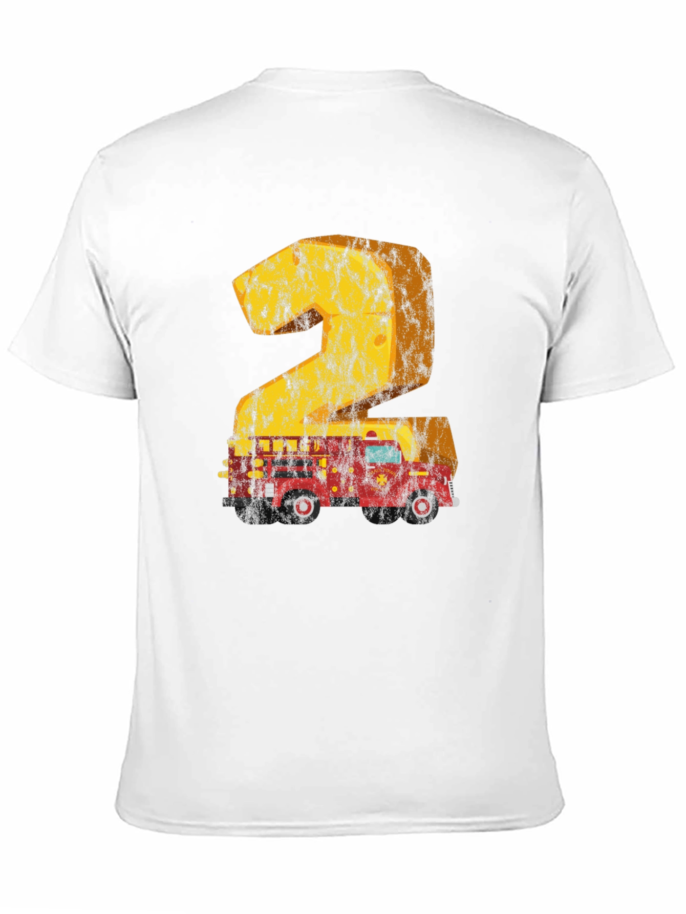 Firetruck 2nd Birthday T-Shirt