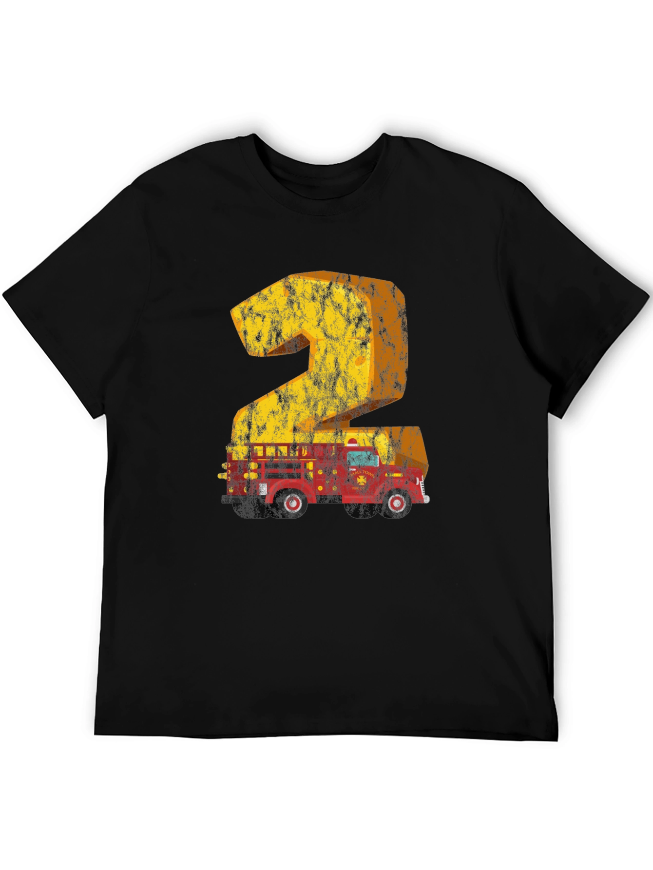 Firetruck 2nd Birthday T-Shirt