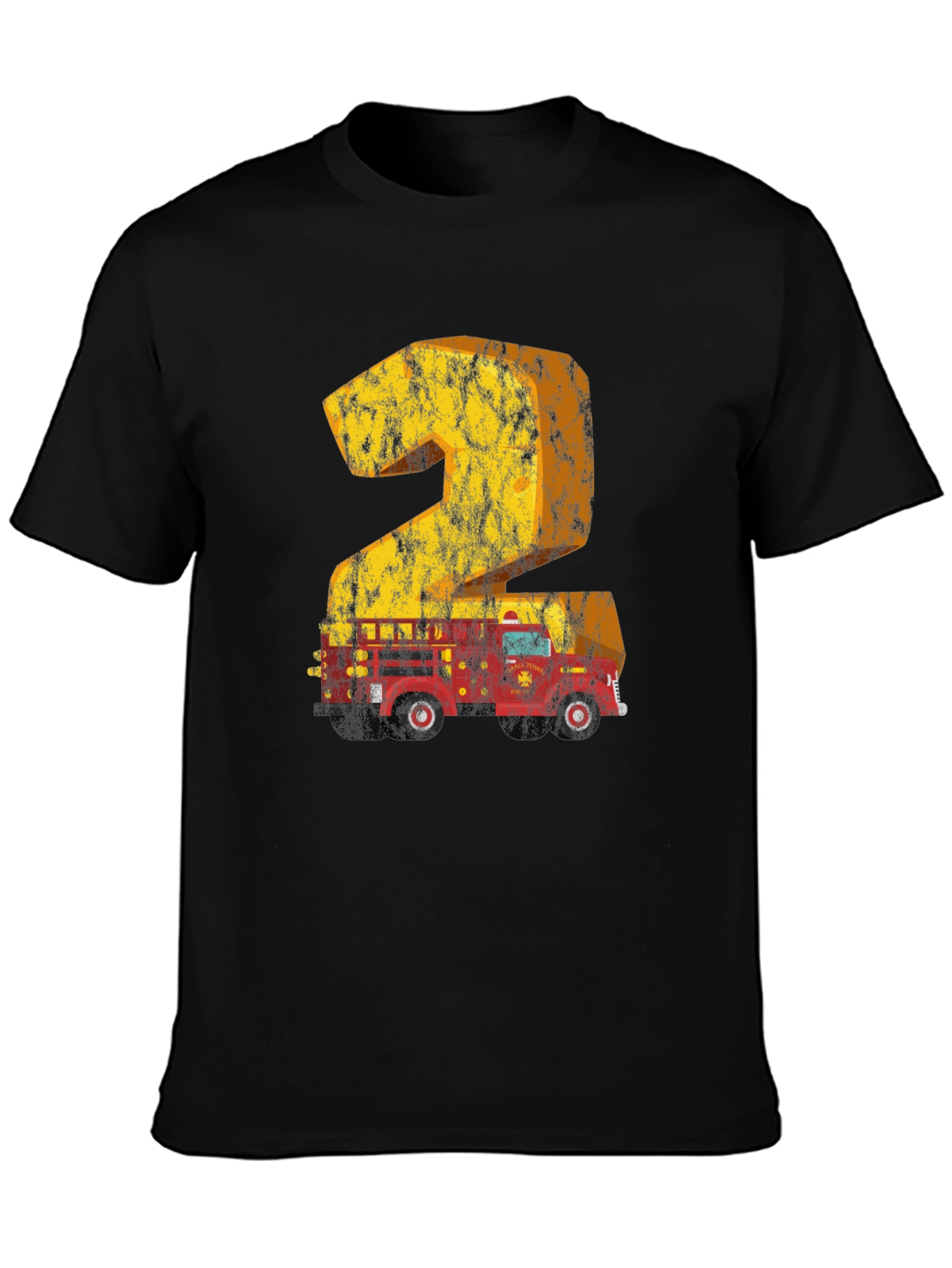 Firetruck 2nd Birthday T-Shirt