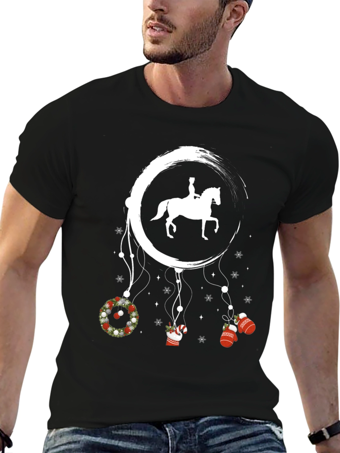 Equestrian Christmas T-Shirt