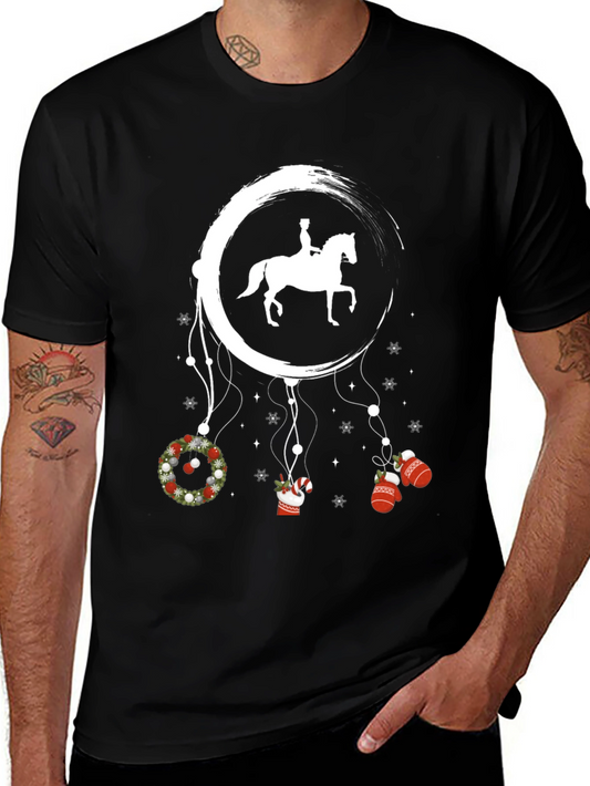 Equestrian Christmas T-Shirt